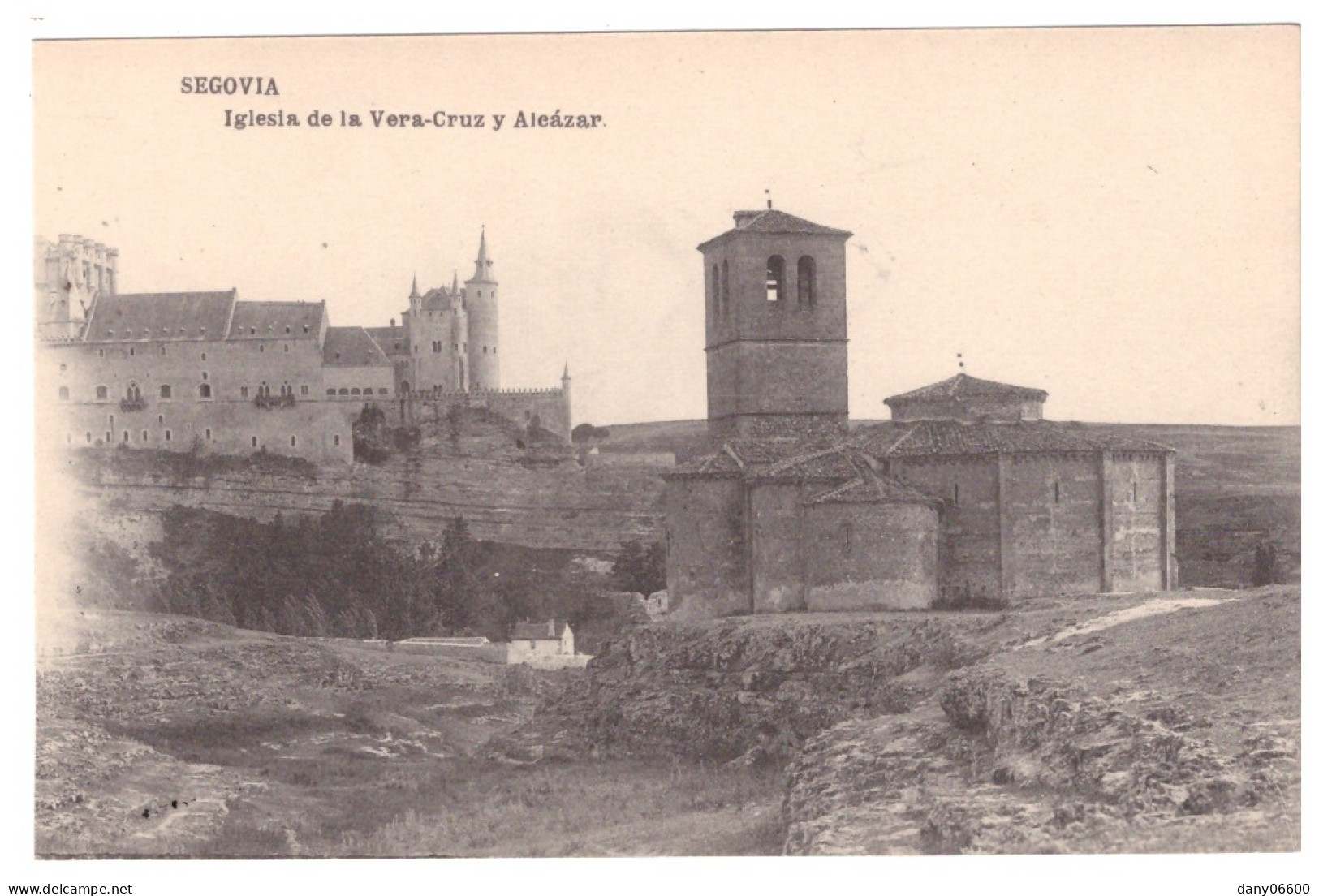 SEGOVIA - Iglesia De La Vera-Cruz Y Alcazar  - Segovia