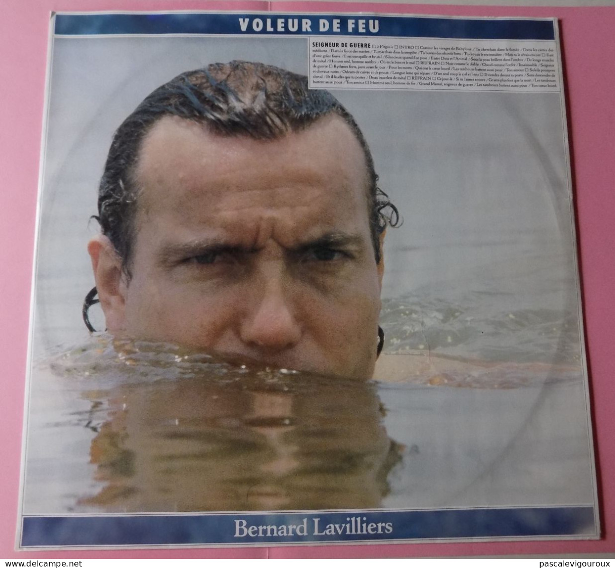 BERNARD LAVILLIERS VOLEUR DE FEU DOUBLE 33T LP 1986 BARCLAY 829.341/1 2 Disques - Andere - Franstalig