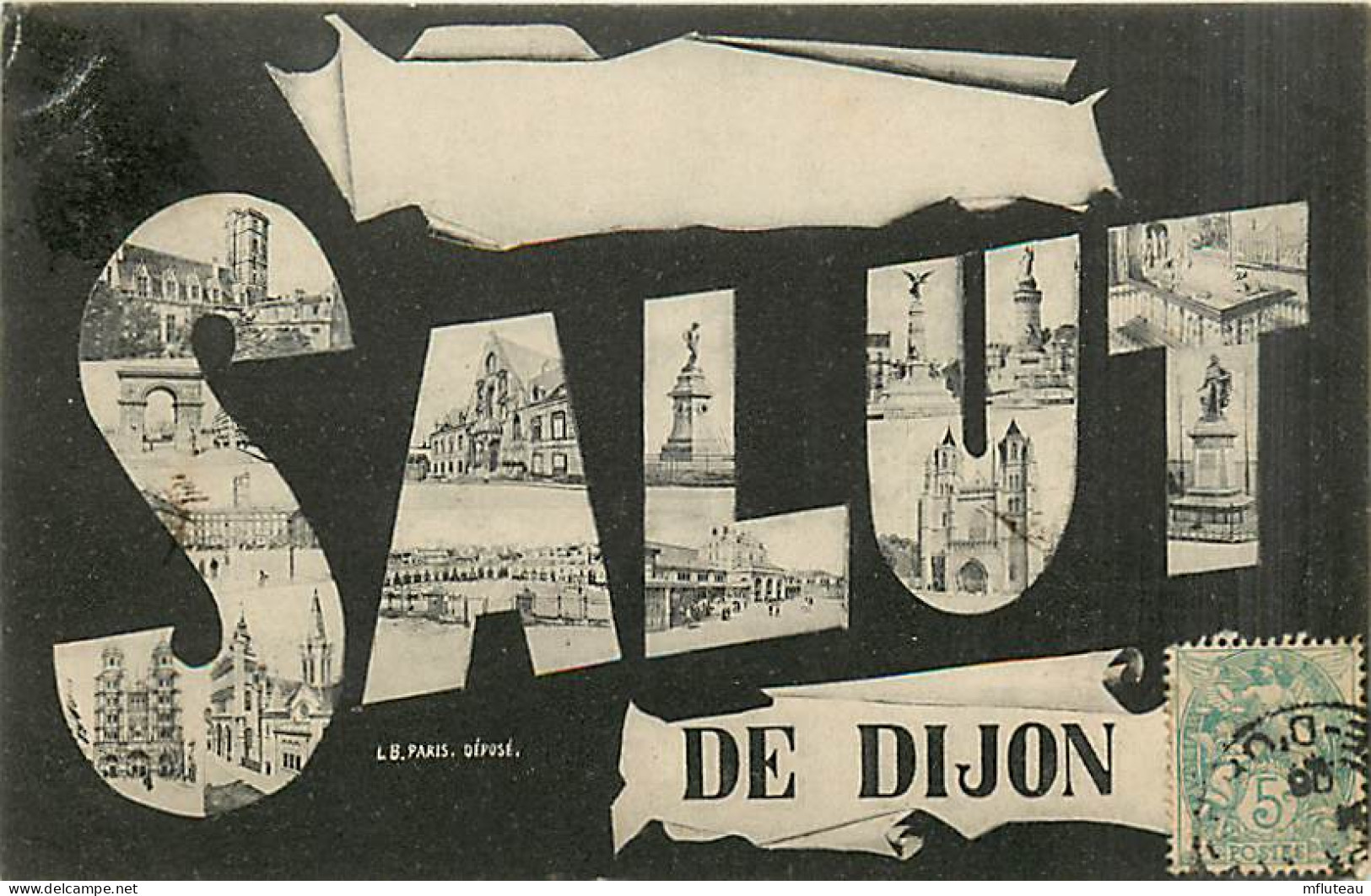 21* DIJON Salut -  Multivues  MA100,0575 - Dijon