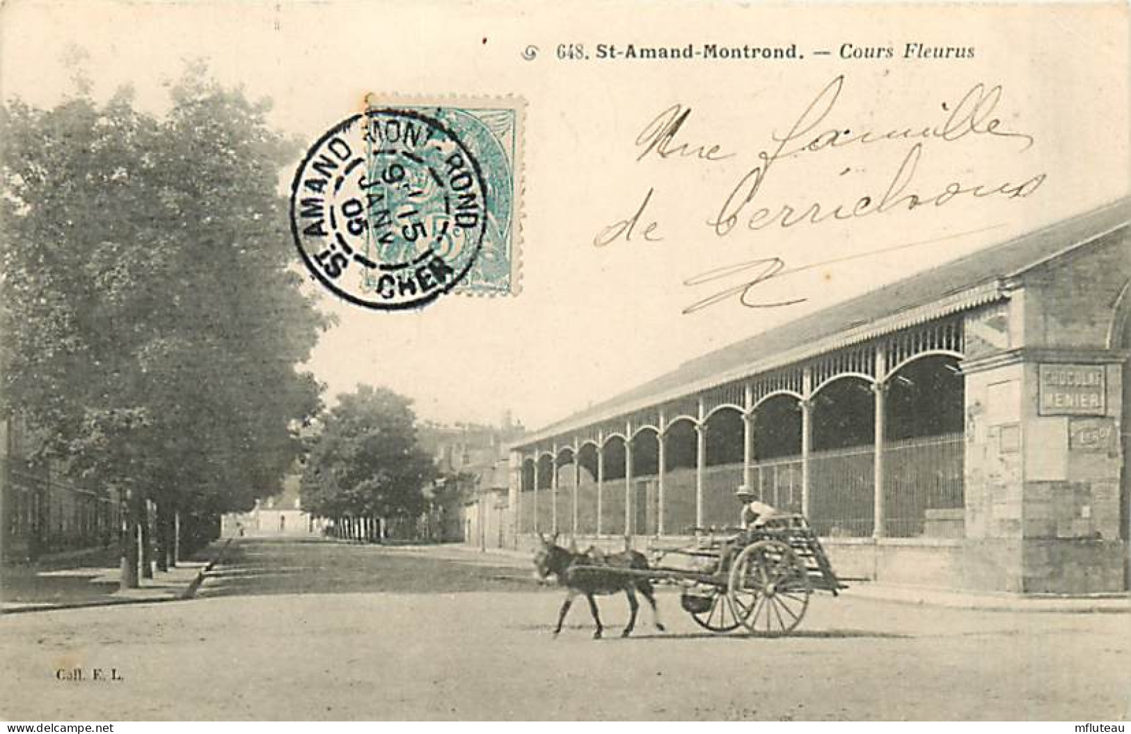 18* ST AMAND MONTROND  Cours Fleurus  MA100,0348 - Saint-Amand-Montrond