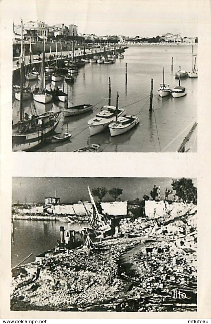 17* ROYAN Ruines Port WW2     MA100,0192 - Guerre 1939-45