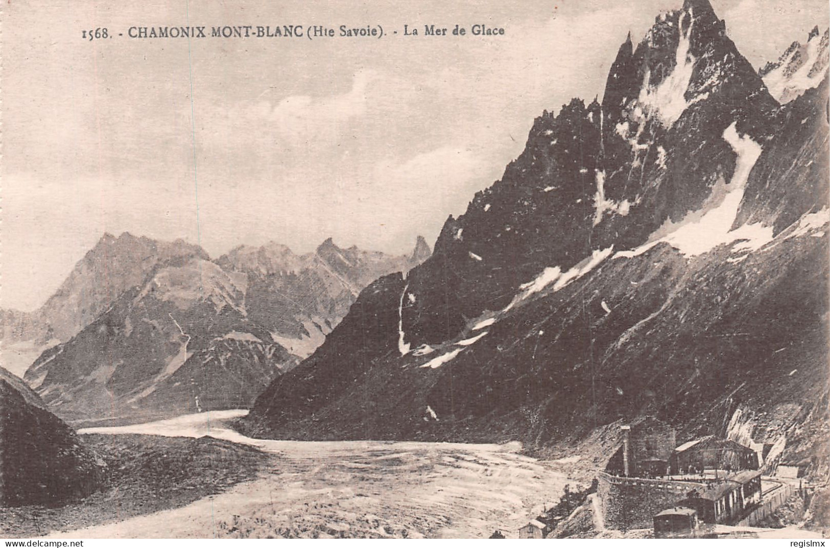 74-CHAMONIX MONT BLANC-N°T1070-B/0041 - Chamonix-Mont-Blanc