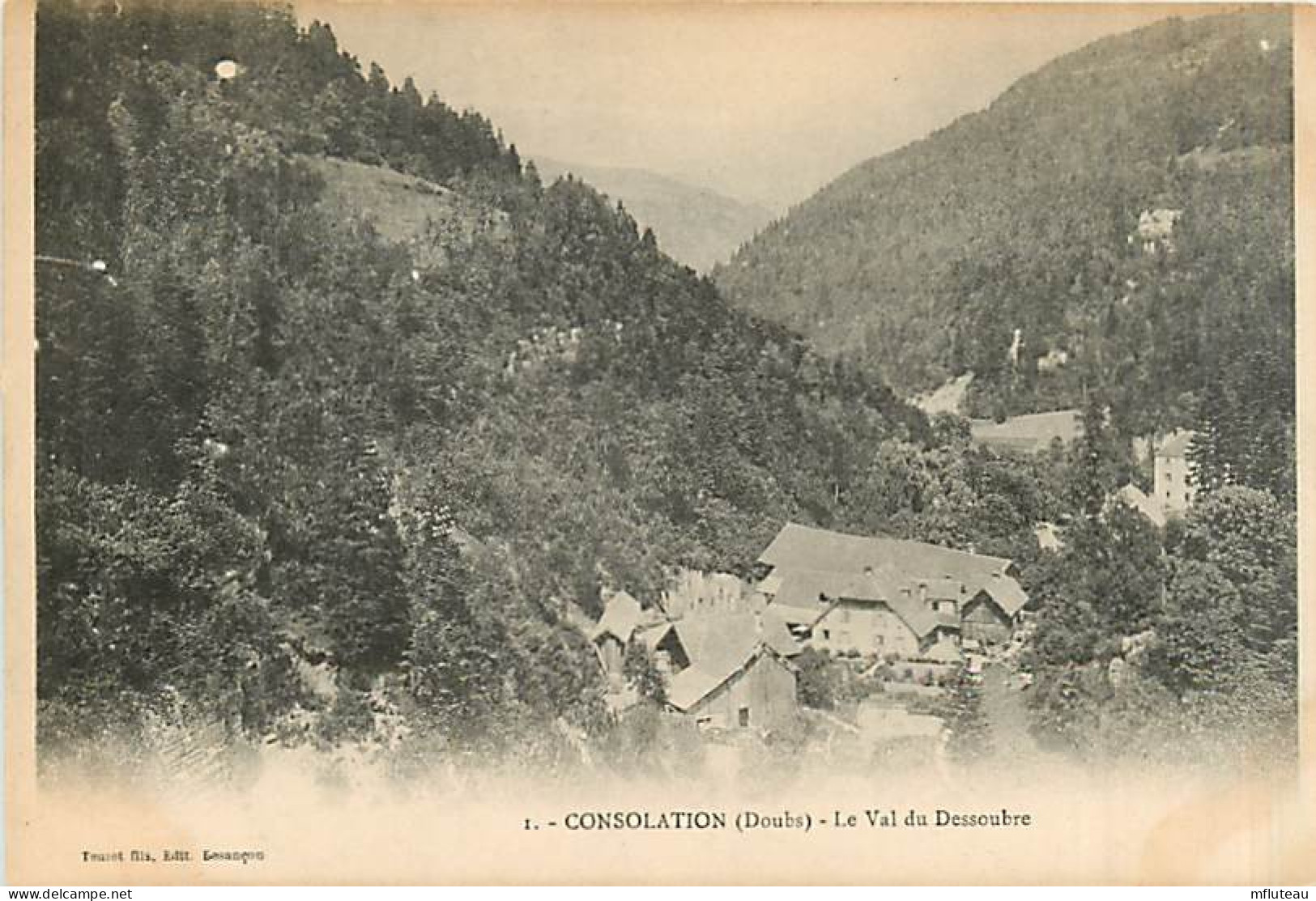 25* CONSOLATION  Val Dessoubre   MA100,0976 - Autres & Non Classés