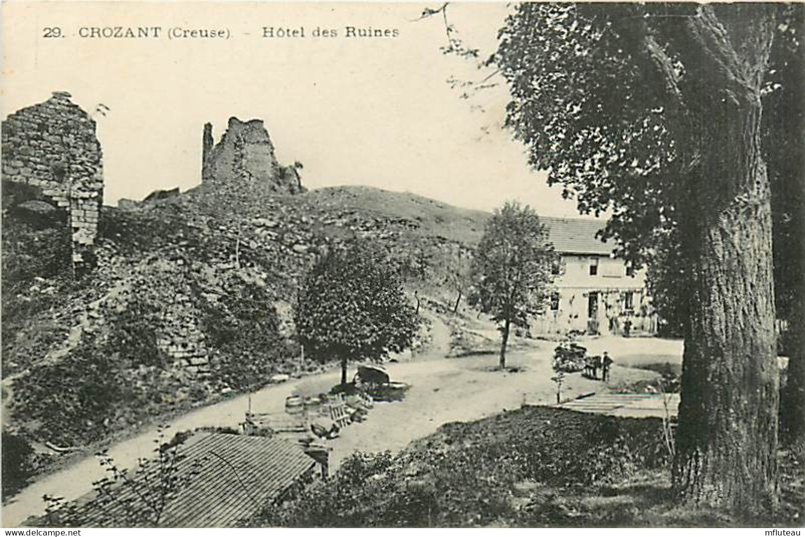 23* CROZANT Hotel Des Ruines   MA100,0795 - Crozant