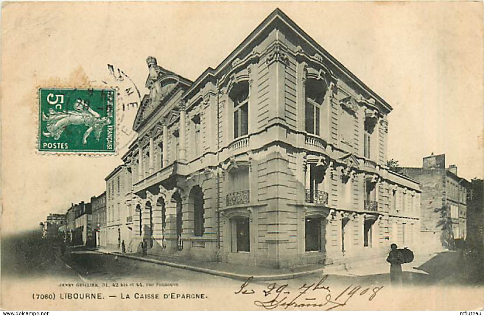 33* LIBOURNE  Caisse Epargne   MA101,0098 - Libourne