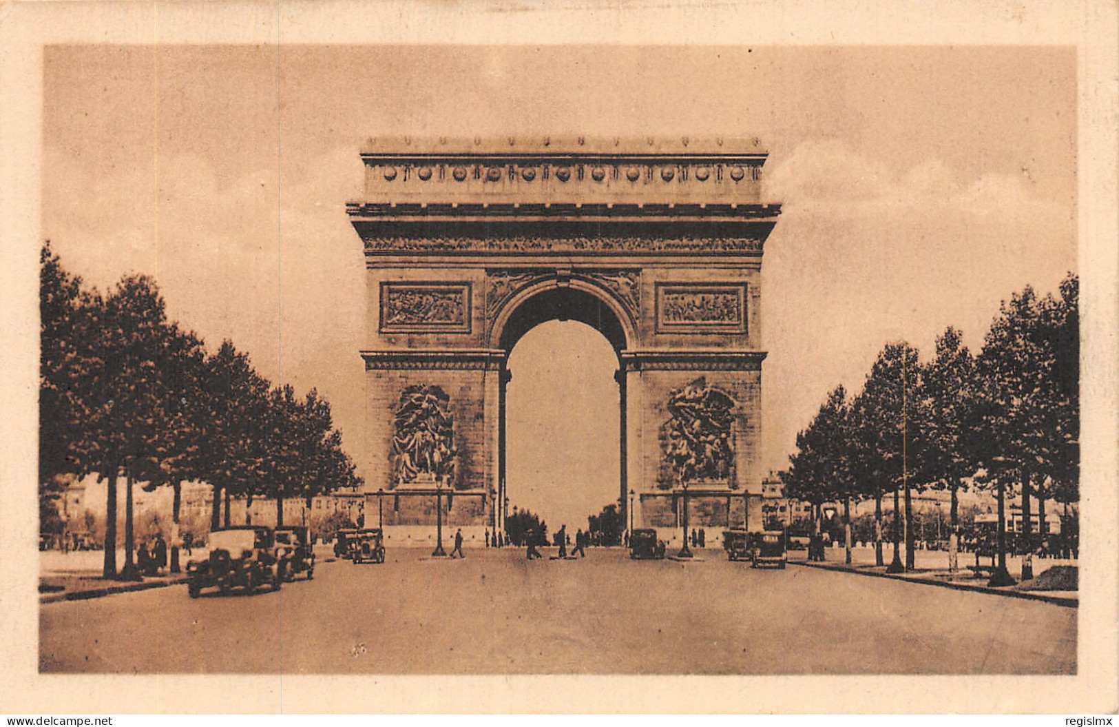 75-PARIS L ARC DE TRIOMPHE-N°T1070-G/0095 - Arc De Triomphe