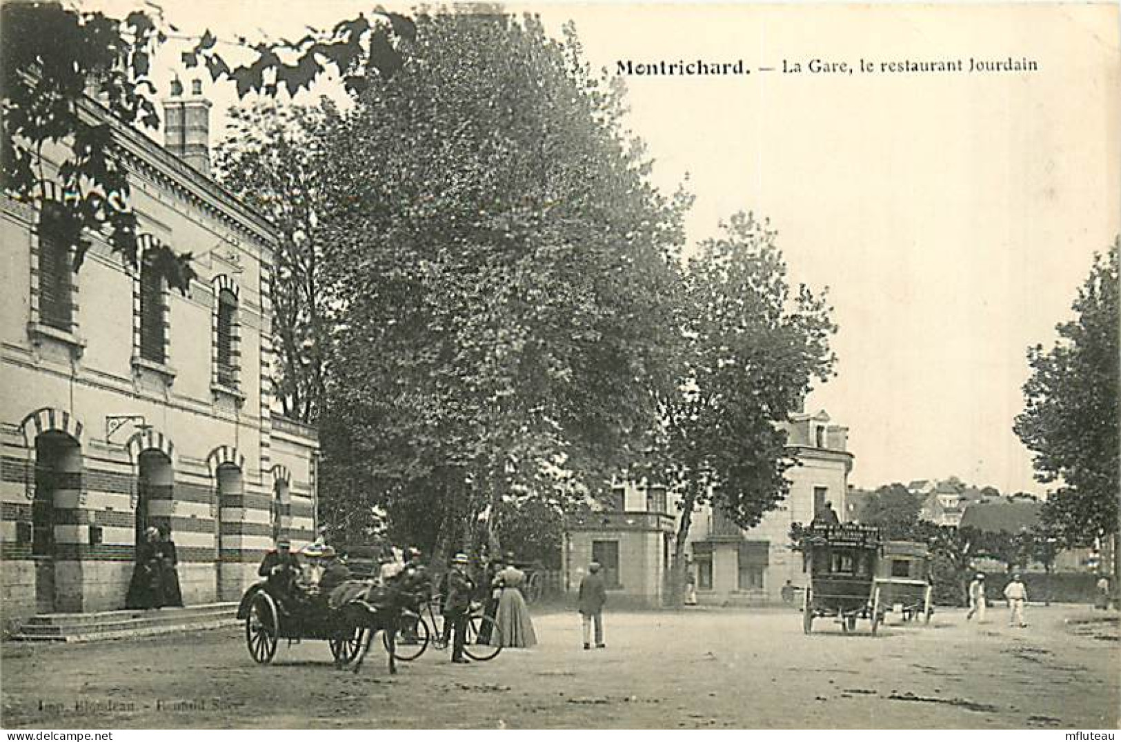 41* MONTRICHARD La Gare     MA101,0813 - Montrichard