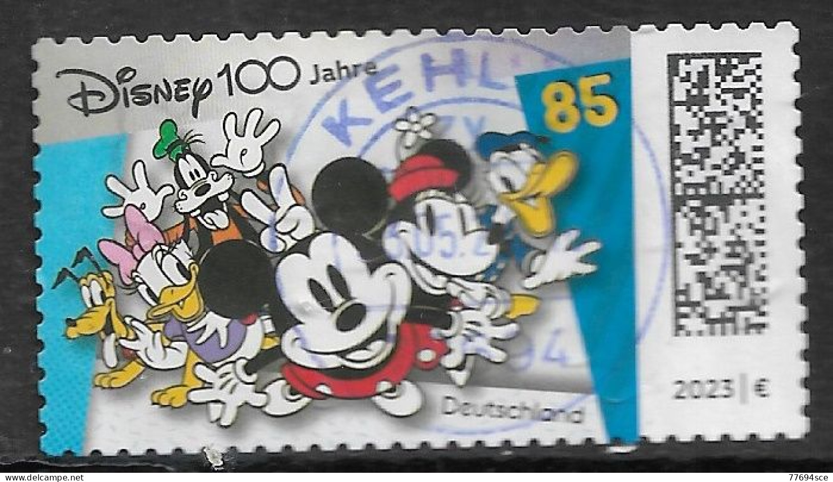 2023  100 Jahre Disney  (selbstklebend) - Used Stamps