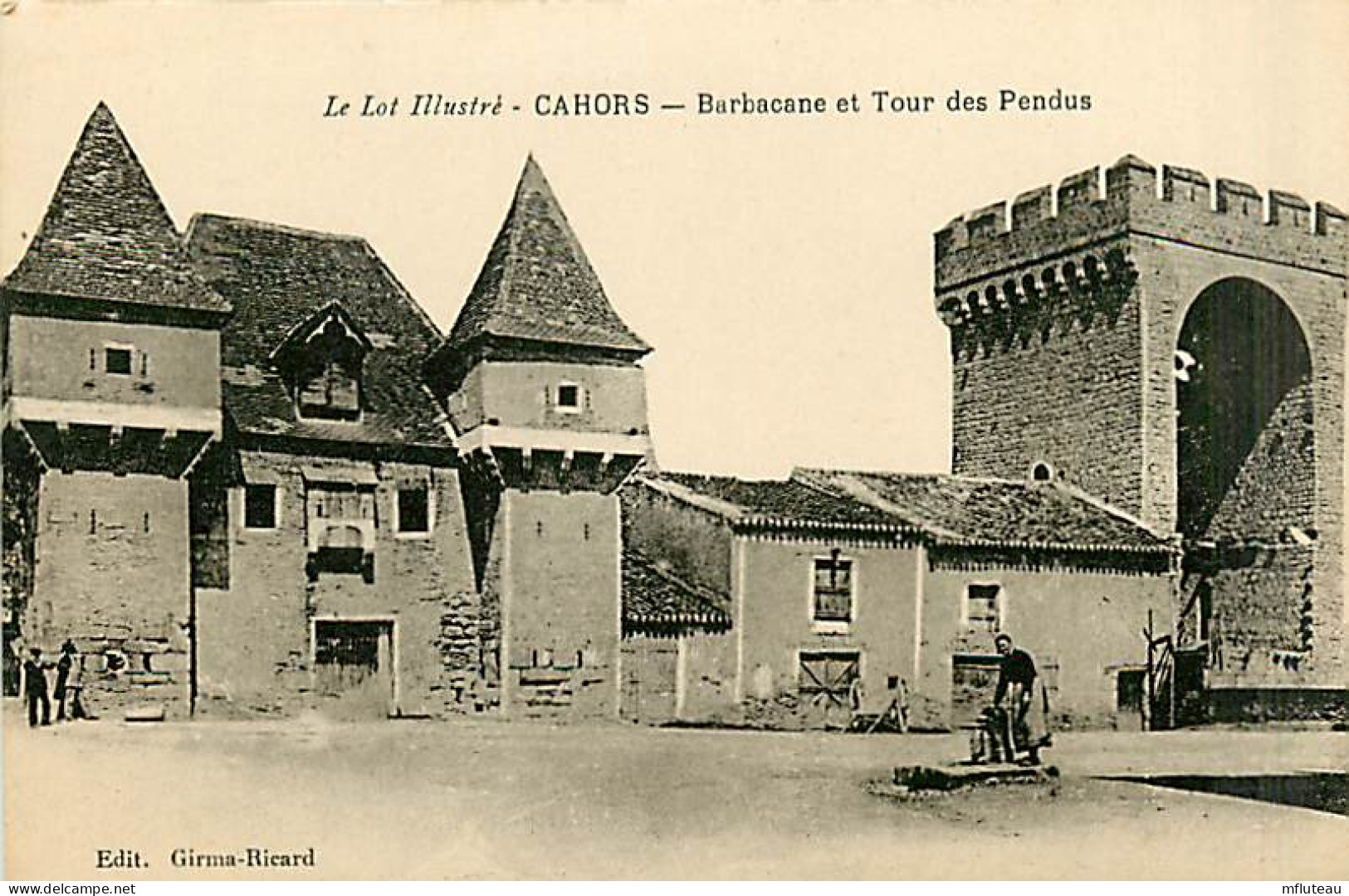 46* CAHORS Barbacane    MA101,1354 - Cahors