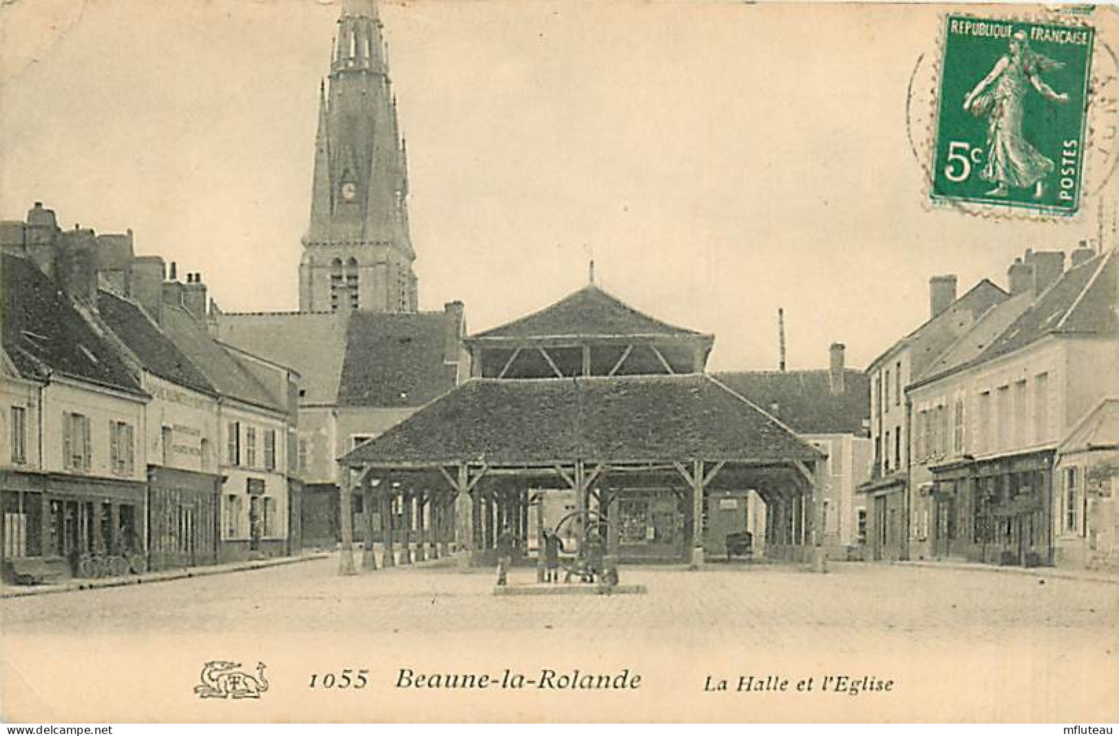 45* BEAUNE LA ROLANDE  Halle    MA101,1264 - Beaune-la-Rolande