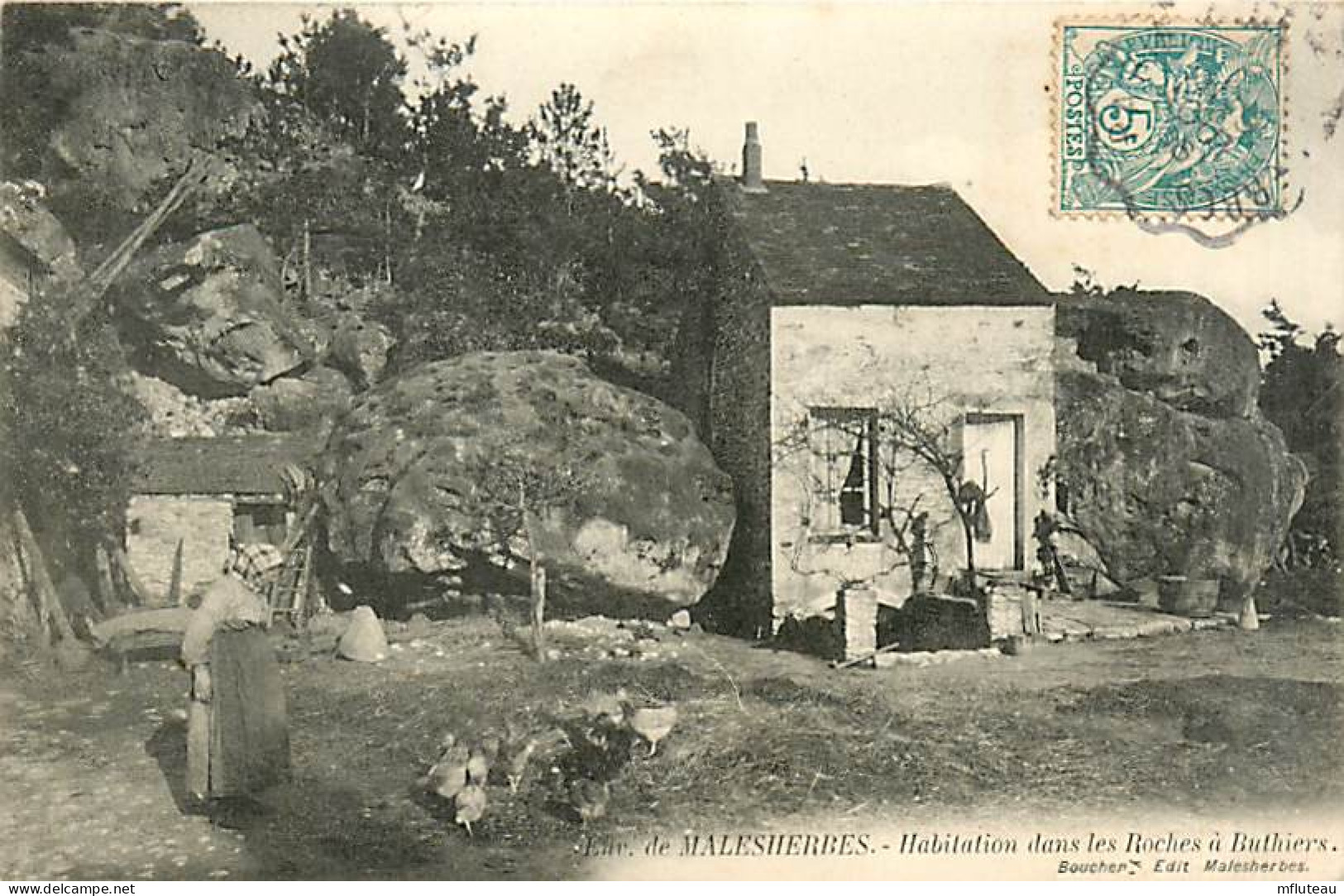 45* MALESHERBES  Troglodytes A Buthiers   MA101,1260 - Malesherbes