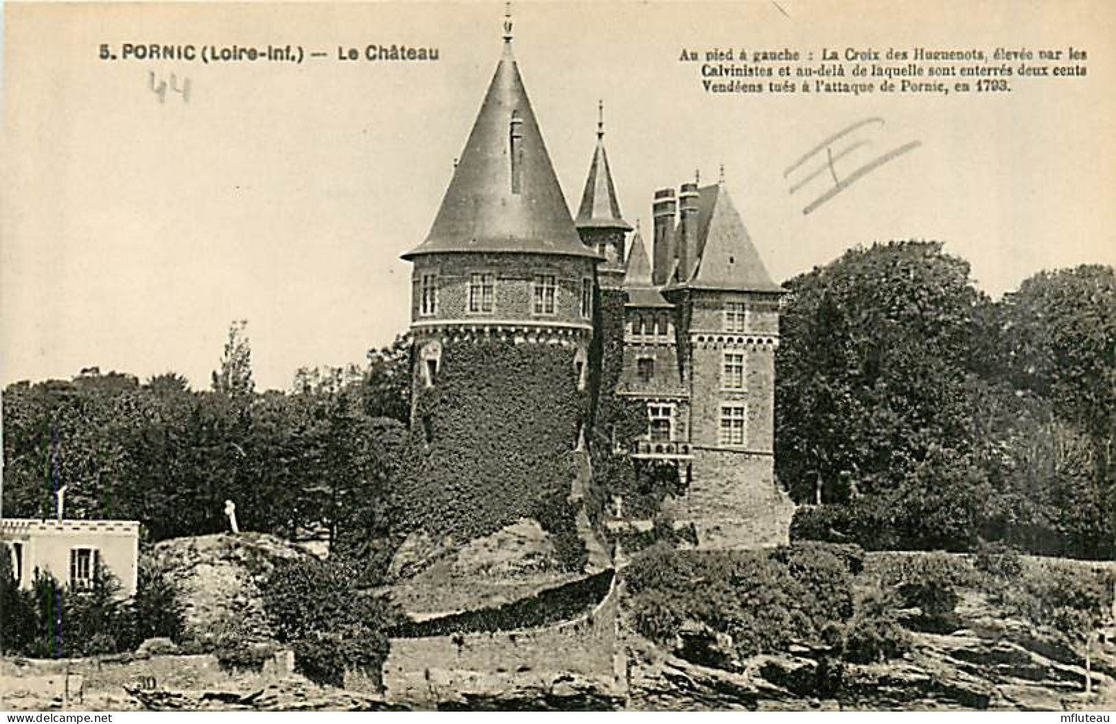 44* PORNIC Chateau  MA101,1087 - Pornic