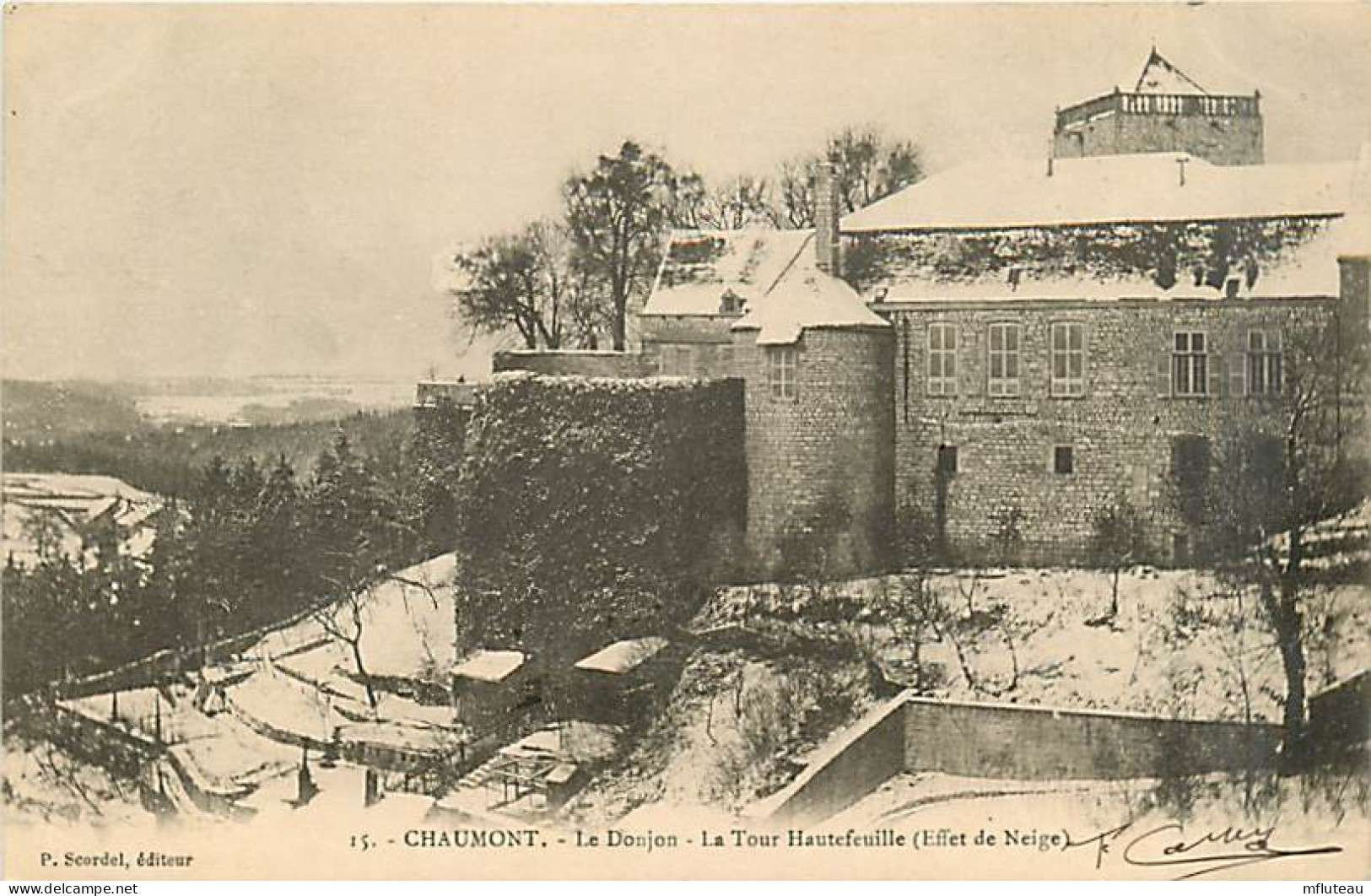 52* CHAUMONT Donjon      MA102,0437 - Chaumont