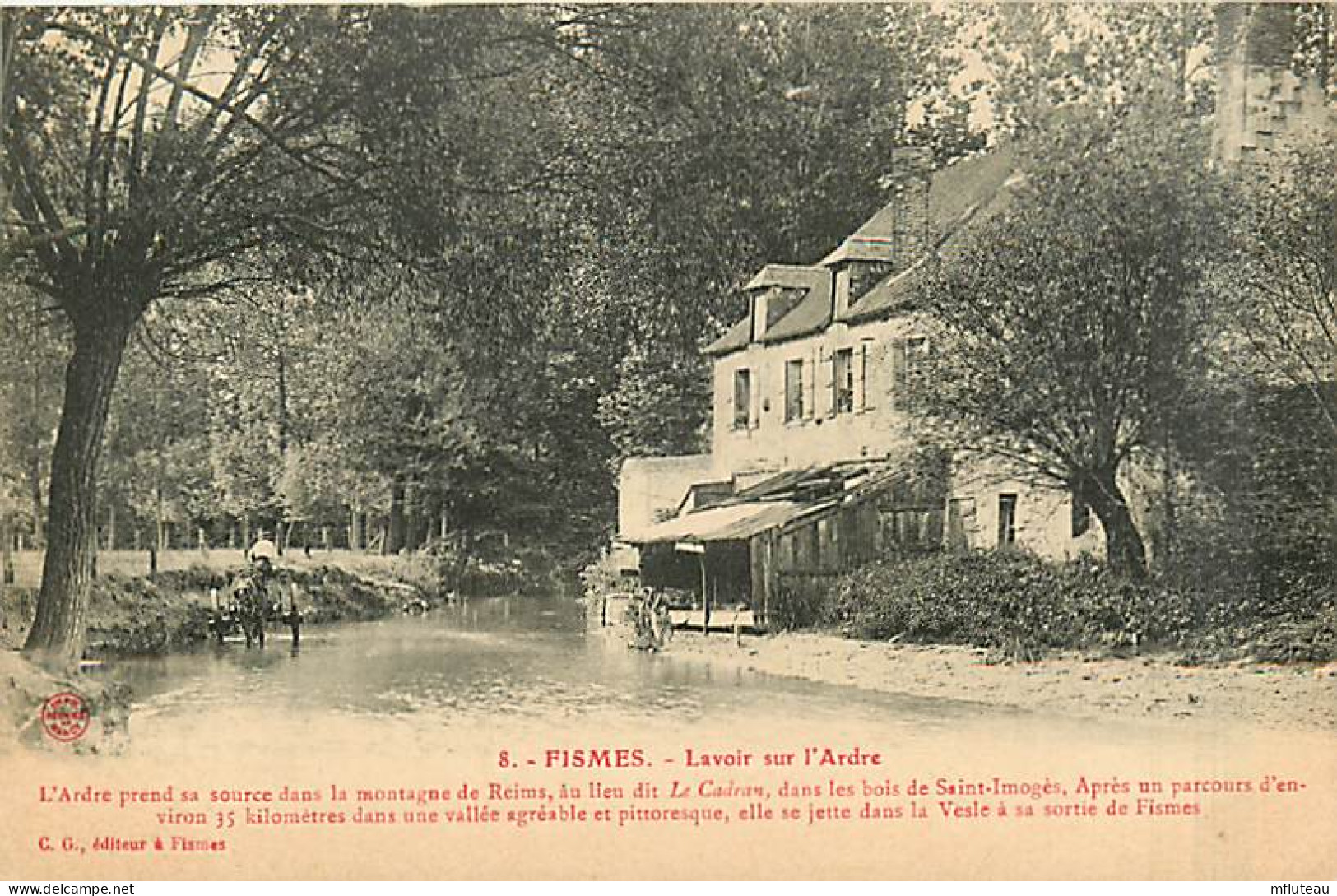 51* FISMES Lavoir         MA102,0336 - Fismes