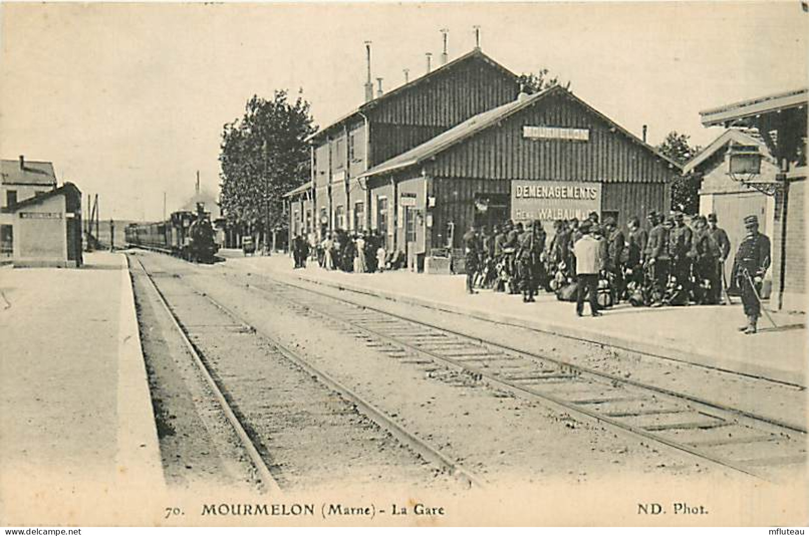 51* MOURMELON  La Gare        MA102,0340 - Mourmelon Le Grand