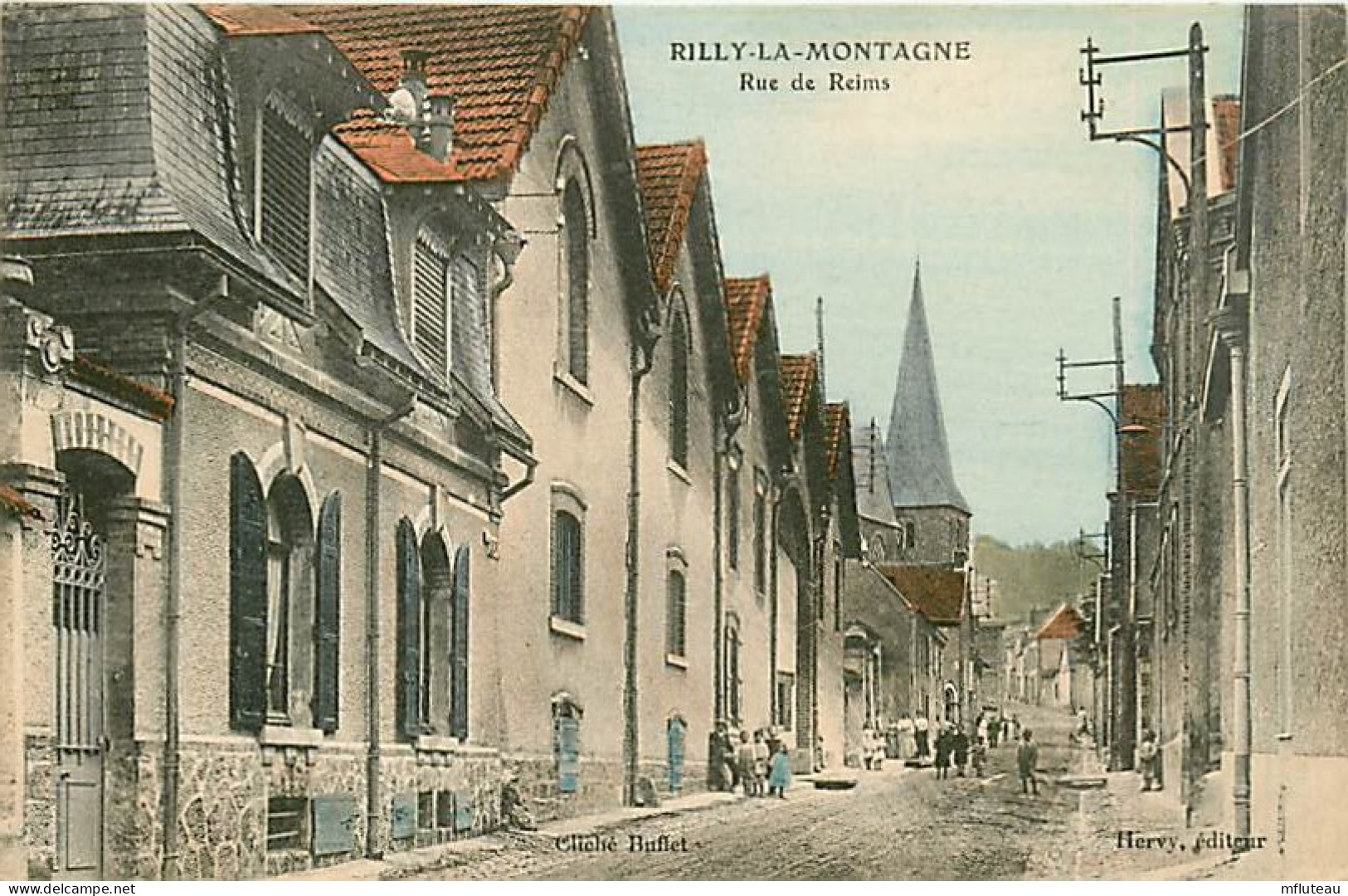 51* RILLY LA MONTAGNE   Rue De Reims       MA102,0314 - Rilly-la-Montagne