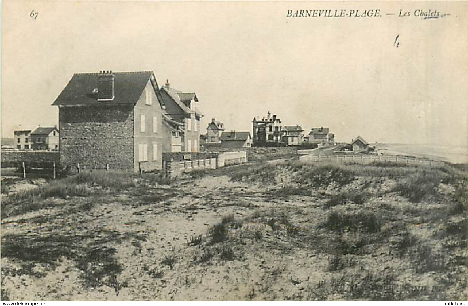 50* BARNEVILLE PAGE  Les Chalets         MA102,0128 - Barneville