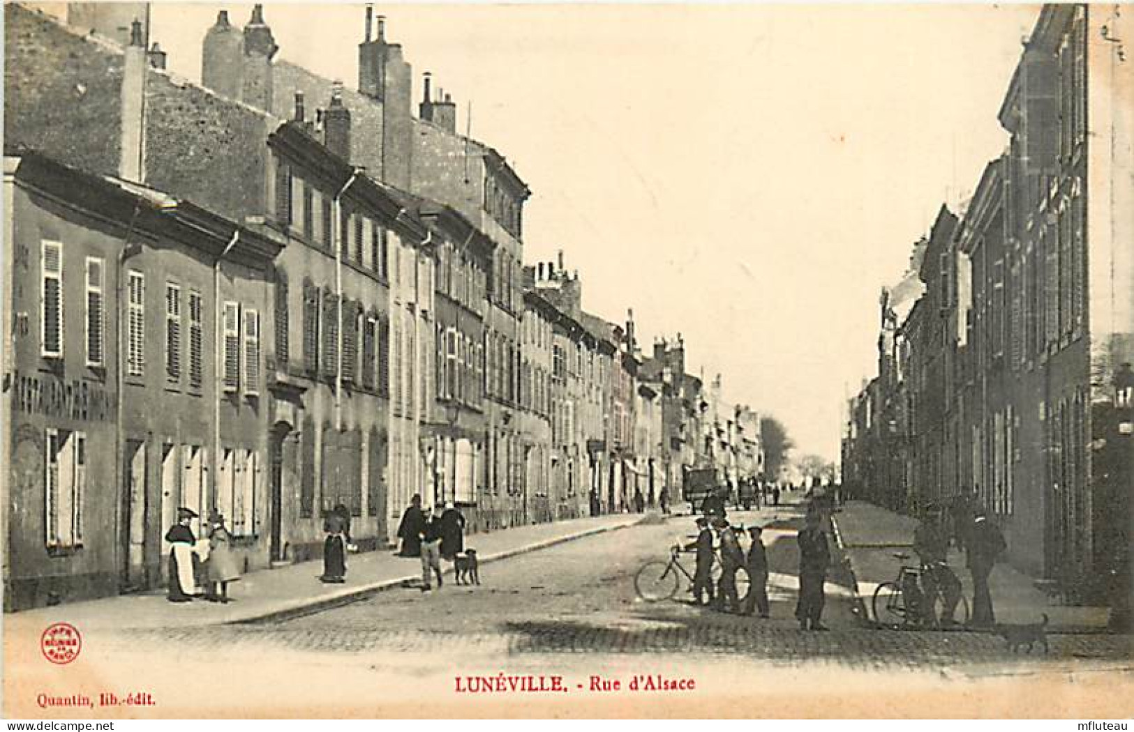 54* LUNEVILLE Rue D Alsace        MA102,0673 - Luneville