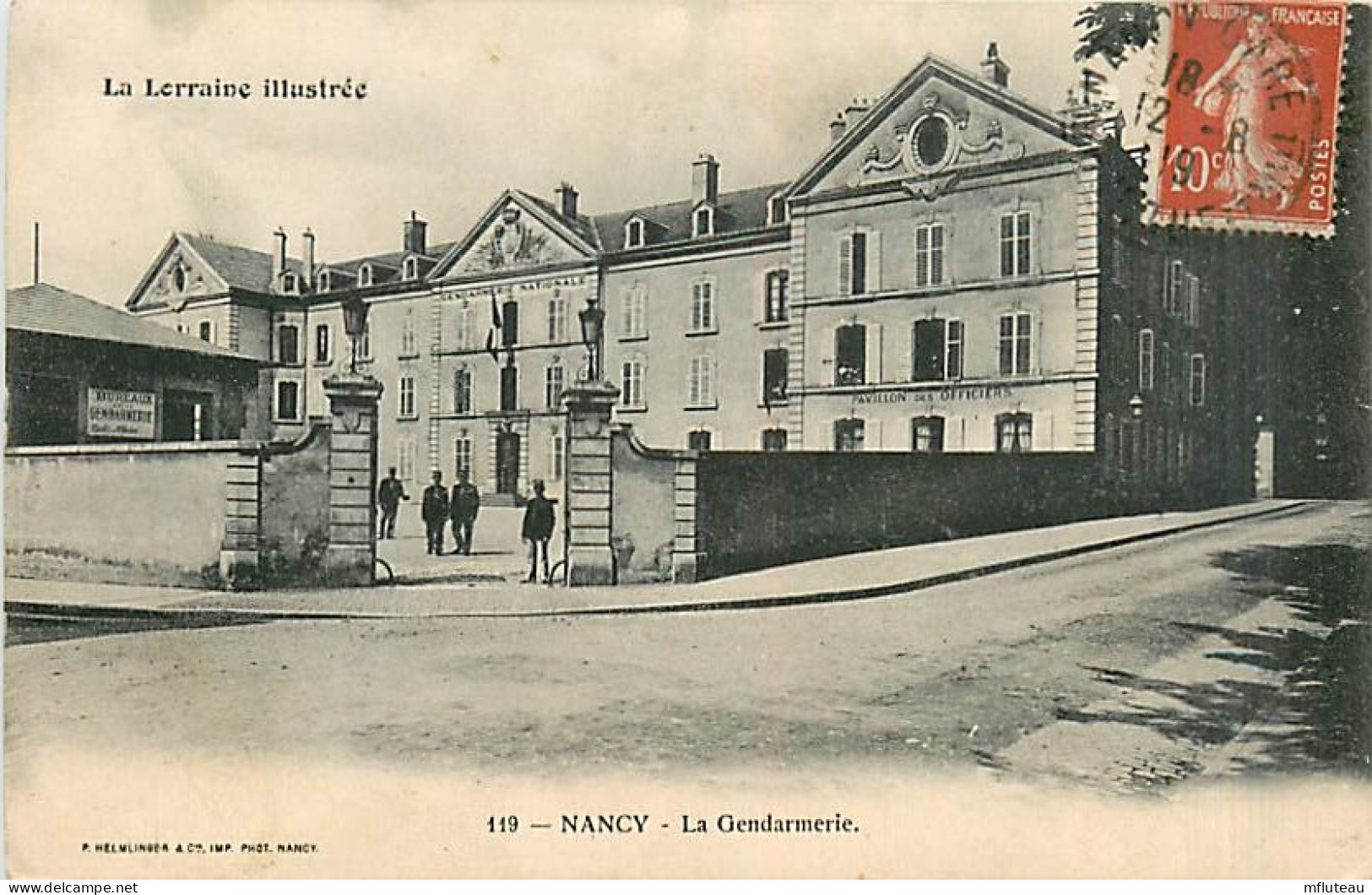 54* NANCY La Gendarmerie        MA102,0600 - Police - Gendarmerie