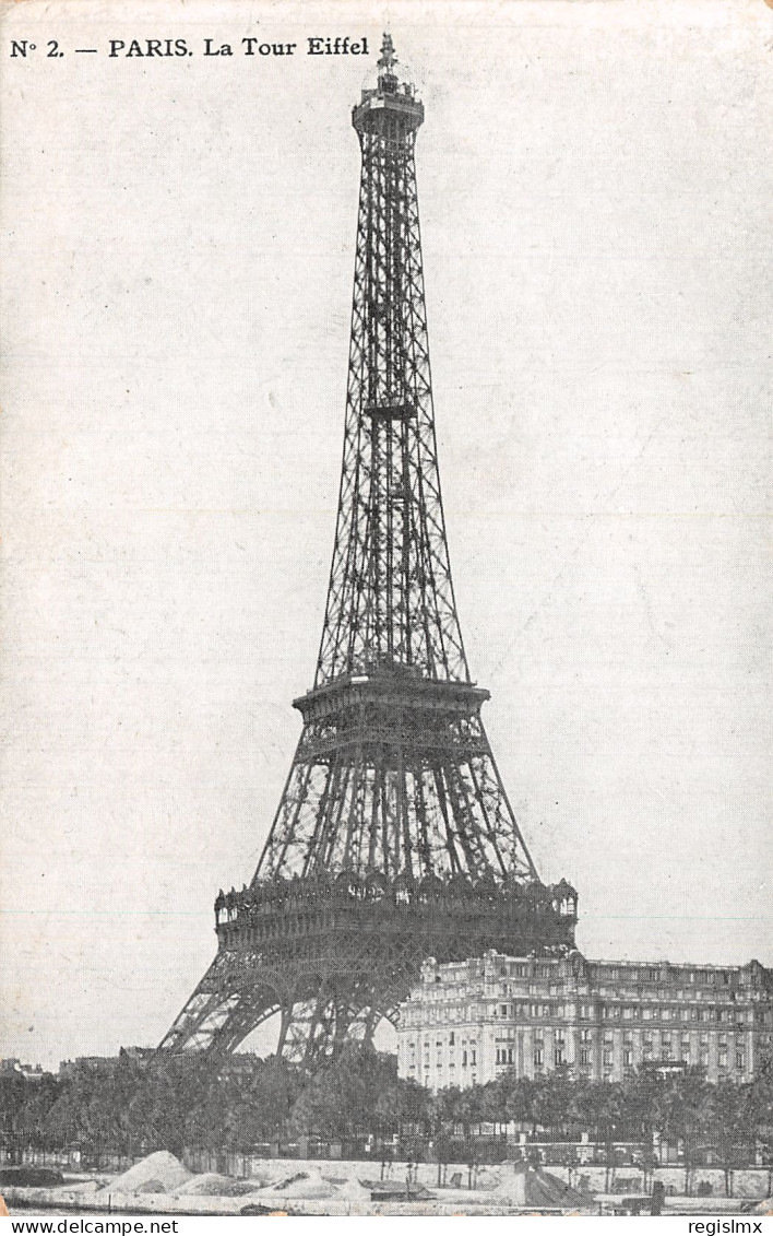 75-PARIS LA TOUR EIFFEL-N°T1071-H/0089 - Eiffeltoren