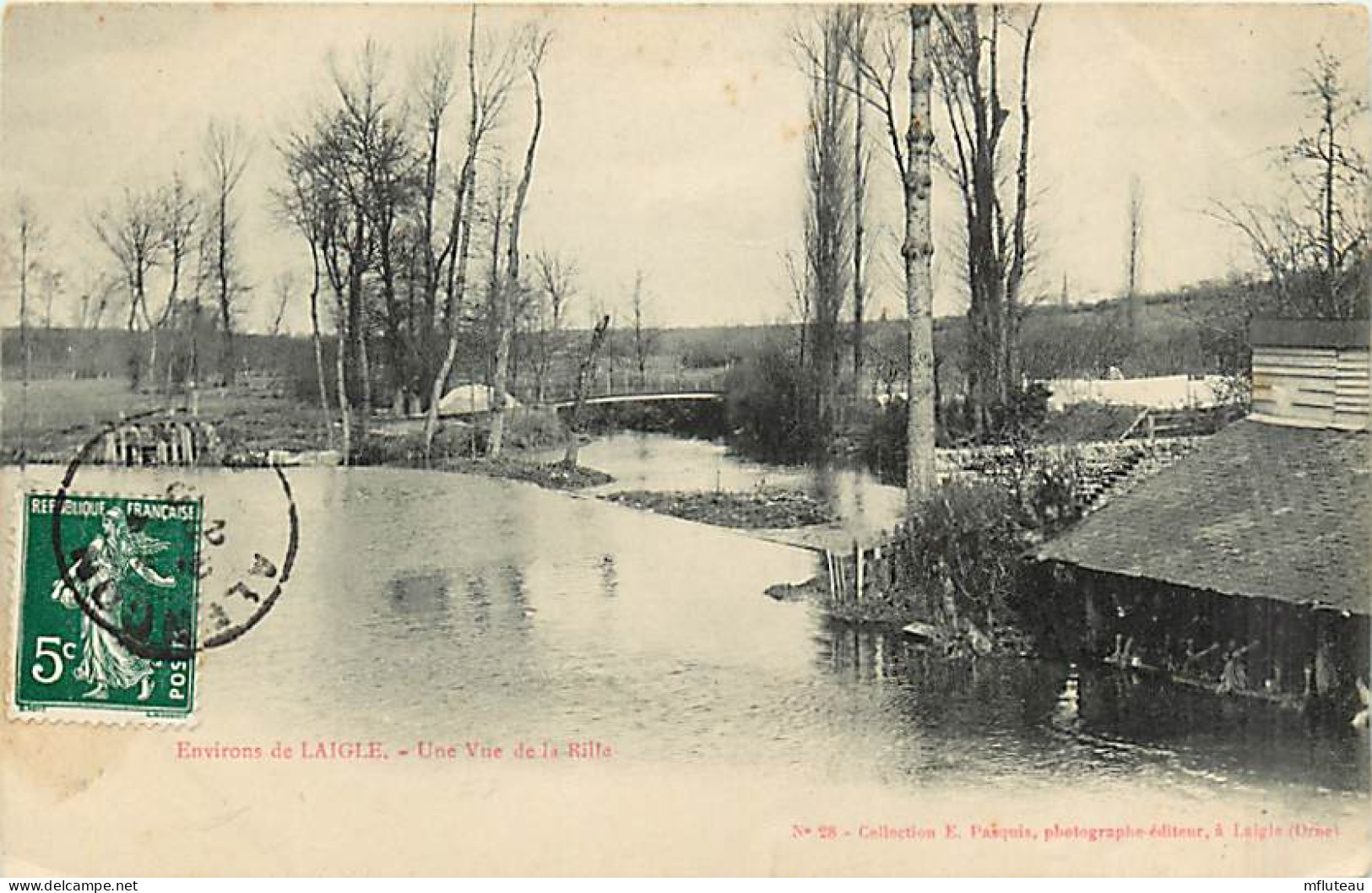 61* L AIGLE La Rille  Lavoir   MA103,0229 - L'Aigle