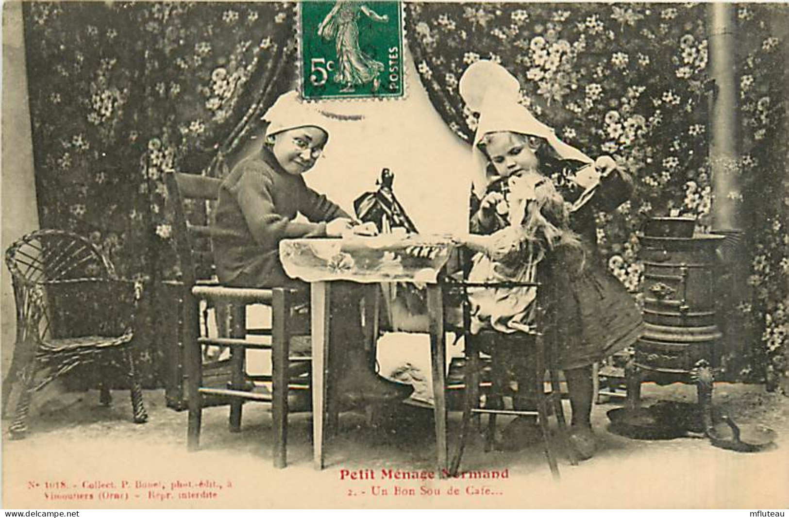 61* ORNE  Petit Menage Normand  Un Coup De Cafe  MA103,0041 - Danze