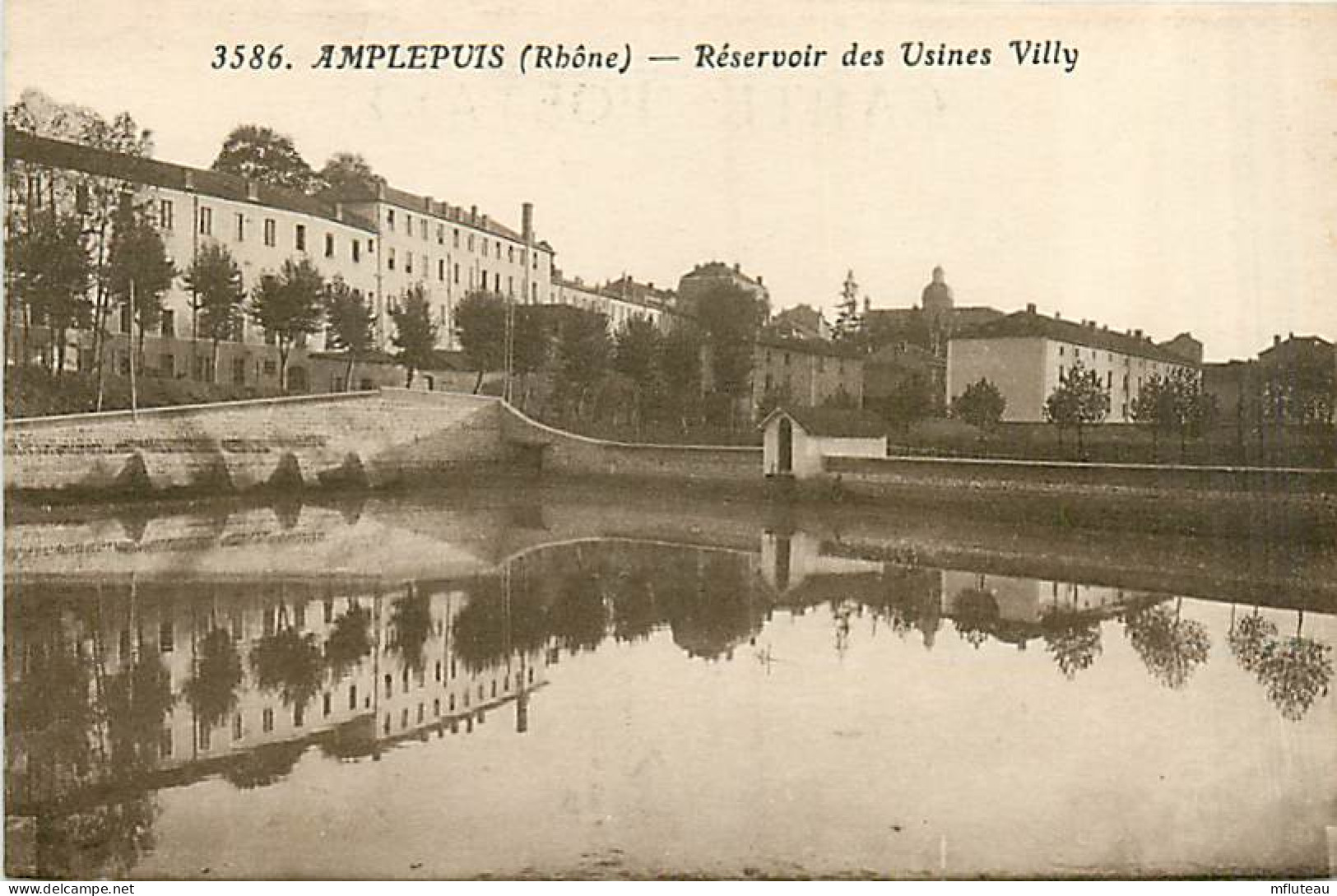 69* AMPLEPUIS Reservoir Usine Villy  MA103,1103 - Amplepuis