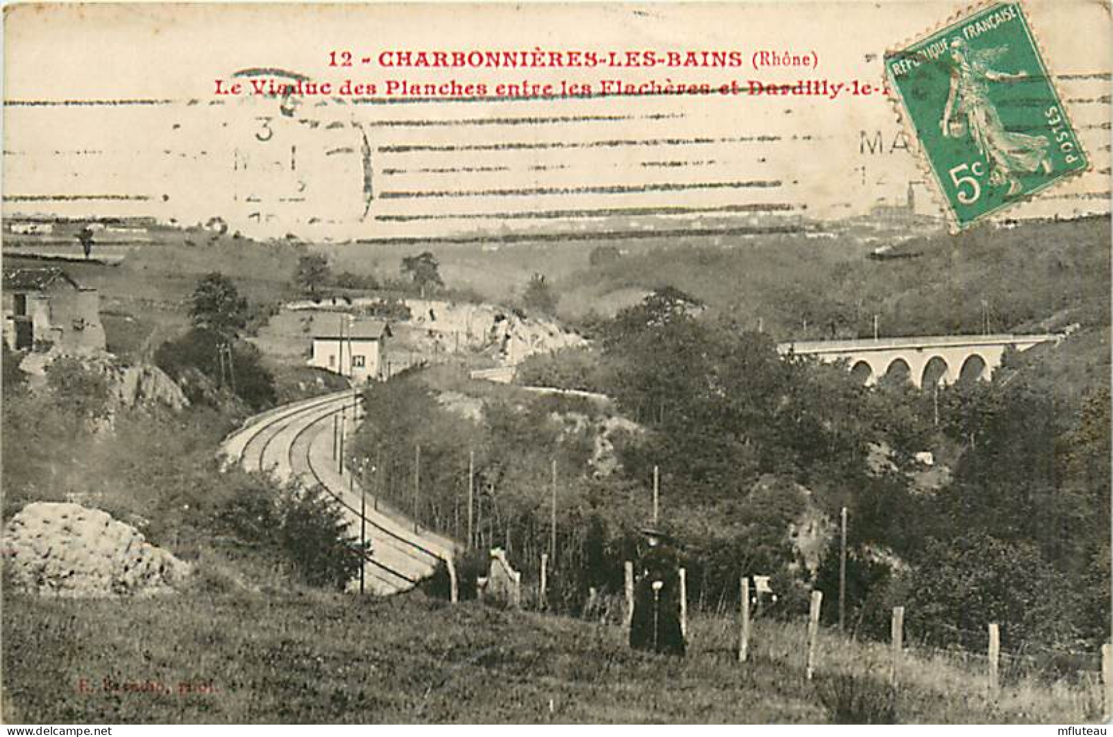 69* CHARBONNIERES LES BAINS  Viaduc Des Planches    MA103,1079 - Charbonniere Les Bains