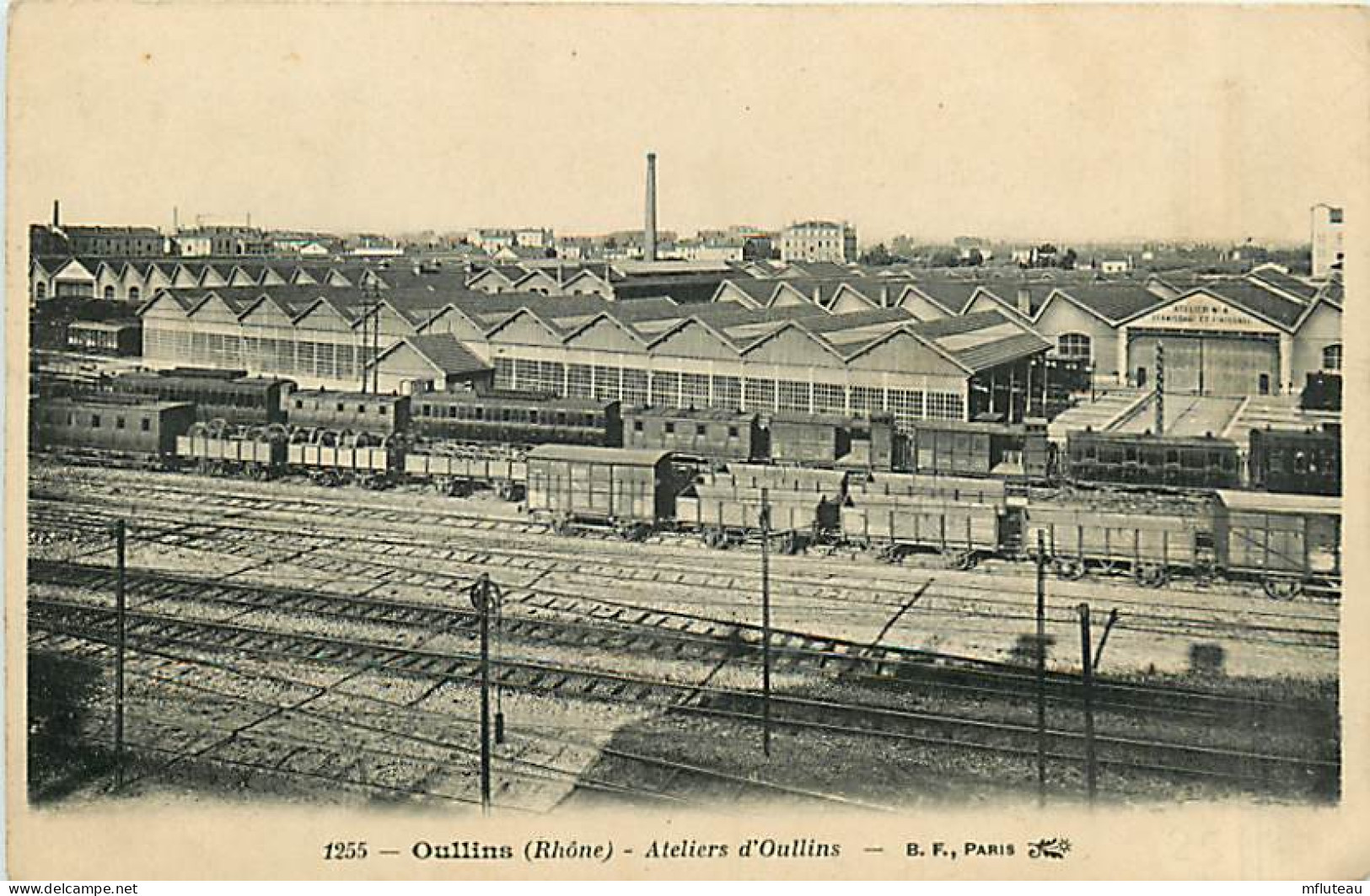 69* OULLINS Ateliers  - Gare Marchandise   MA103,1072 - Oullins