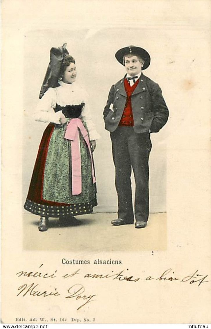 67* ALSACE Costumes Couple   MA103,0942 - Costumes