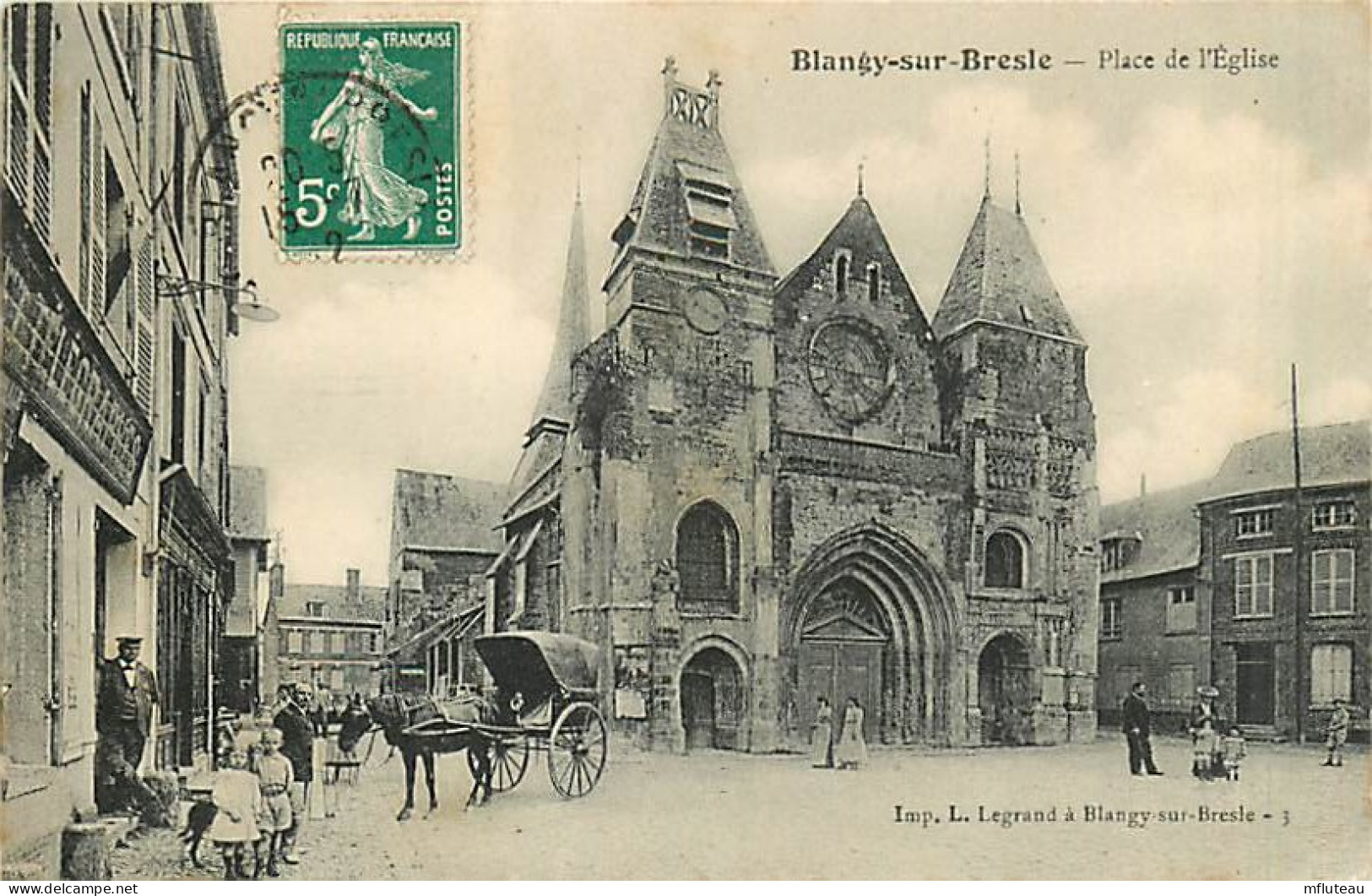 76* BLANGY SUR BRESLE  Eglise   MA104,0083 - Blangy-sur-Bresle