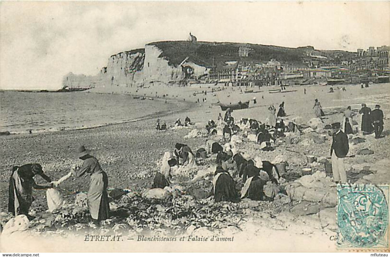 76* ETRETAT  Blanchisseuses Sur La Plage MA104,0065 - Etretat