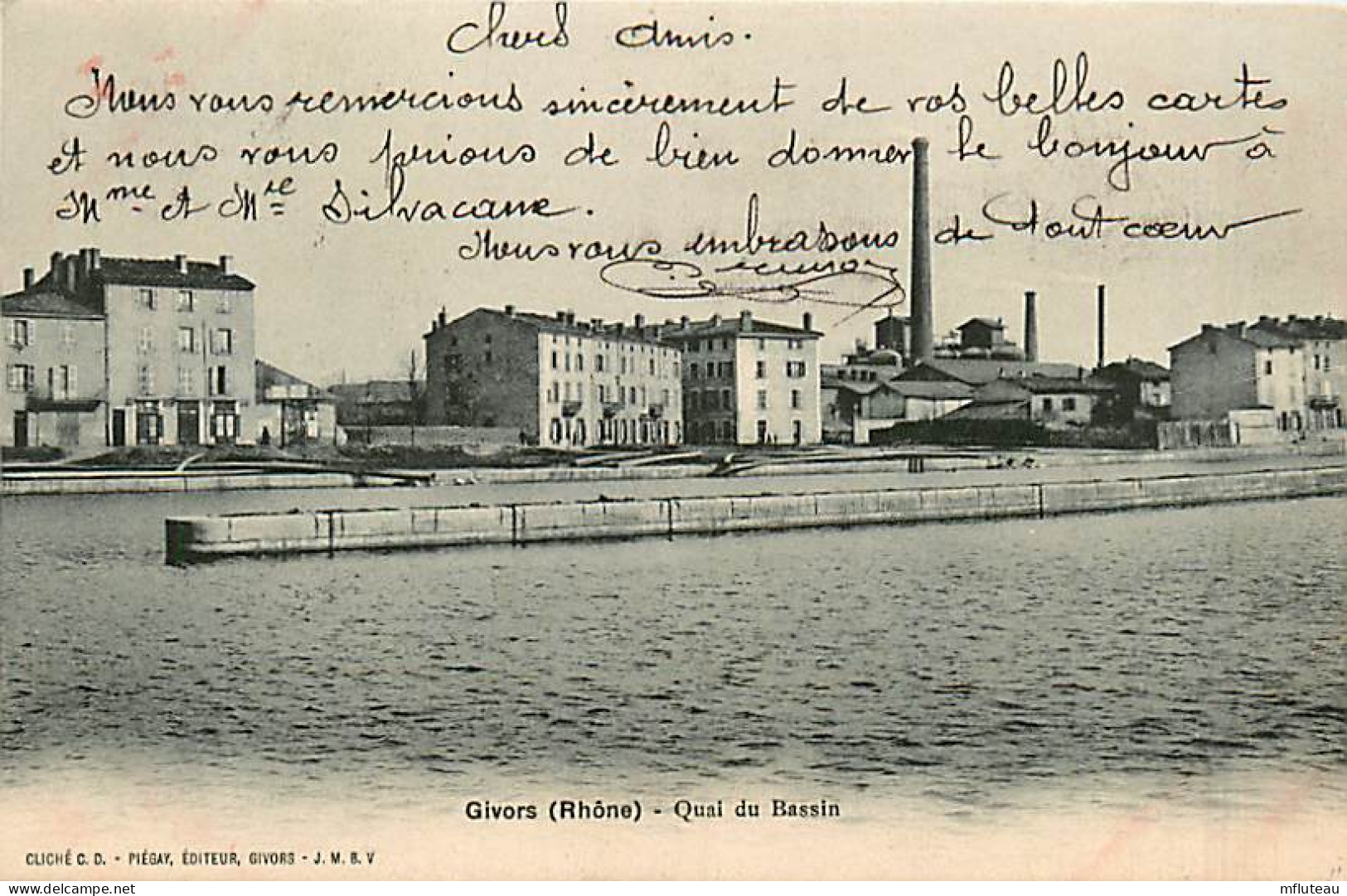 69* GIVORS  Quai Du Bassin  MA103,1201 - Givors