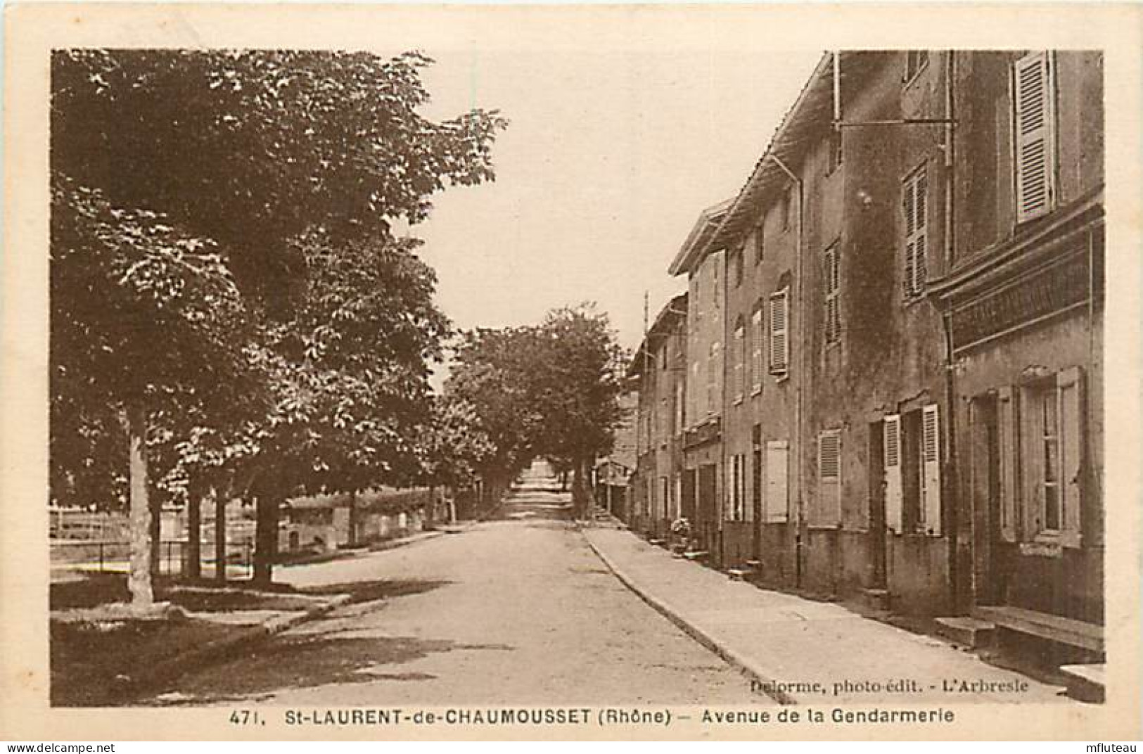 69* ST LAURENT DE CHAUMOUSSET  Av De La Gendarmerie   MA103,1150 - Saint-Laurent-de-Chamousset