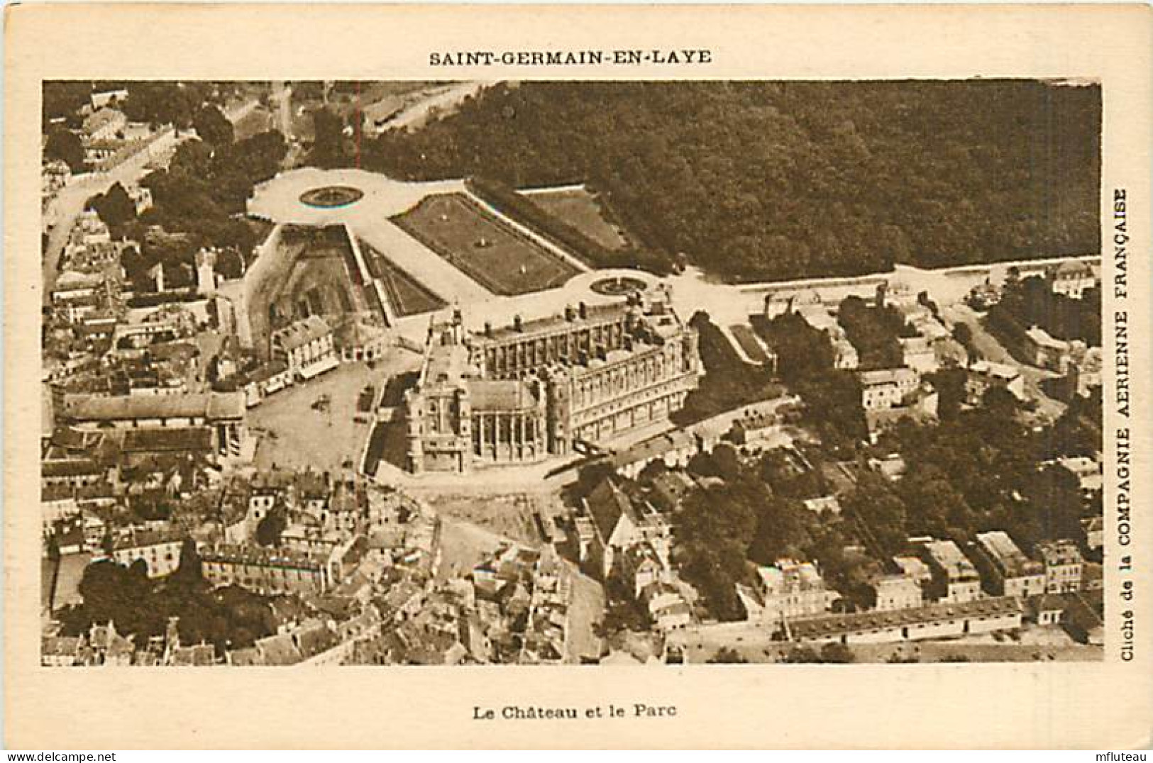 78* ST GERMAIN EN LAYE Chateau    MA104,0876 - St. Germain En Laye (Château)