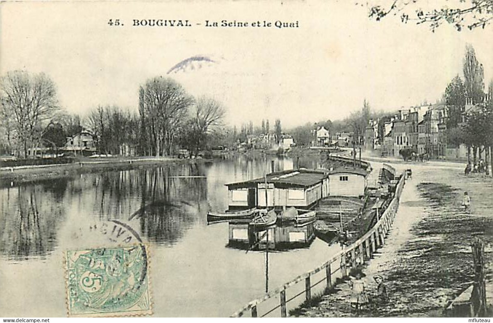 78* BOUGIVAL   Quai   MA104,0858 - Bougival