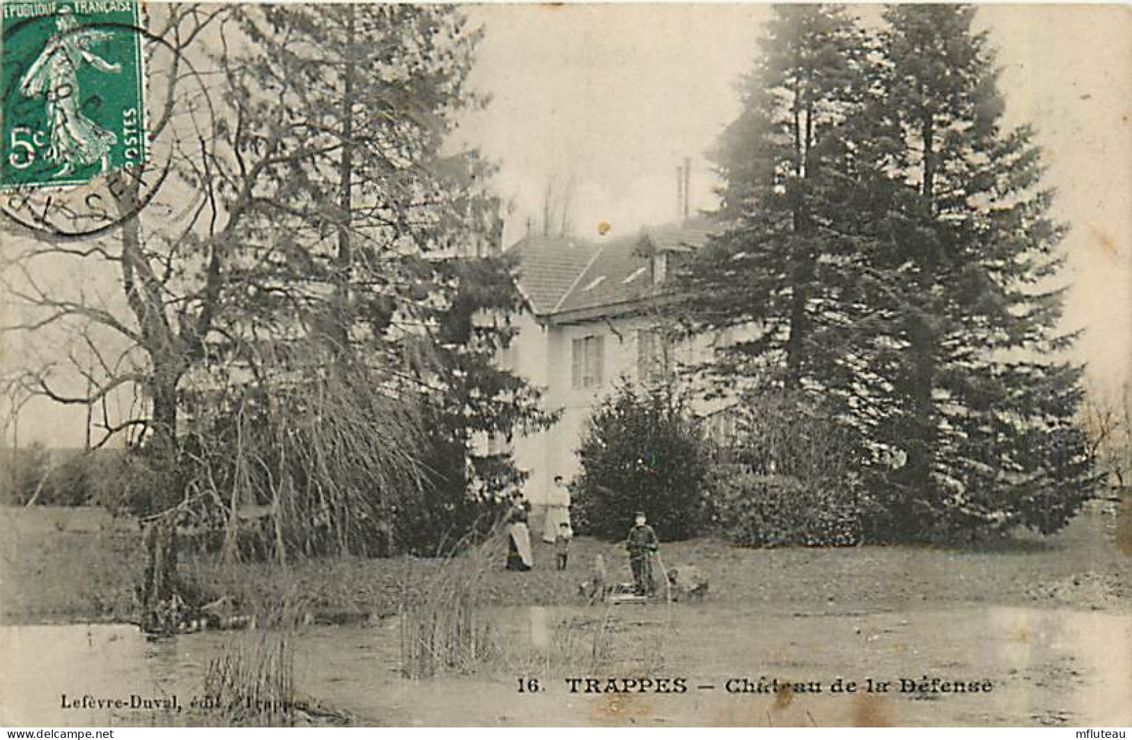 78* TRAPPES Chateau De La Defense  MA104,0851 - Trappes