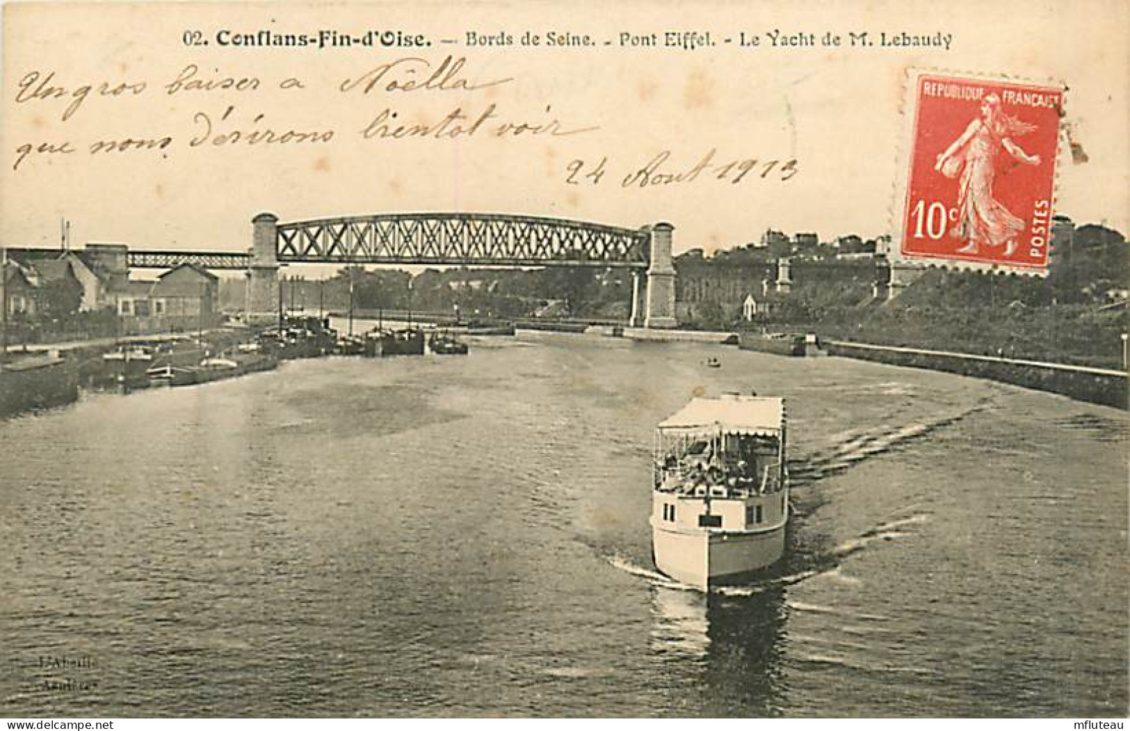 78* CONFLANS FIN D OISE Pont Eiffel  MA104,0683 - Conflans Saint Honorine