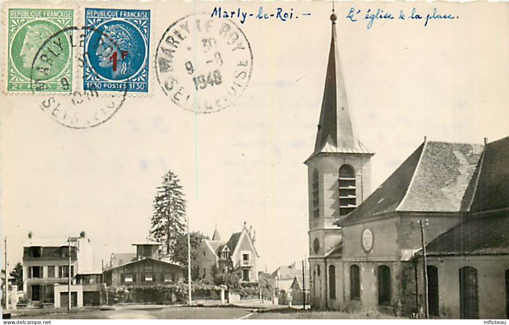 78* MARLY LE ROI Place Eglise    MA104,0541 - Marly Le Roi