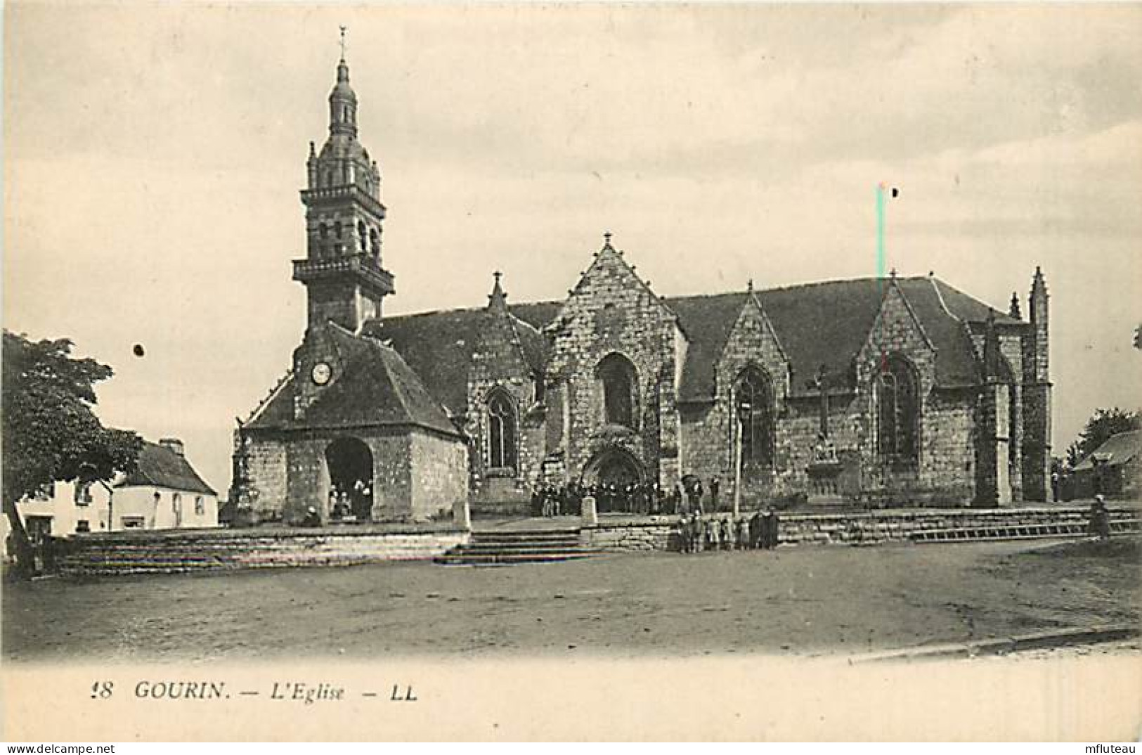 56* GOURIN Eglise       MA105,0099 - Gourin