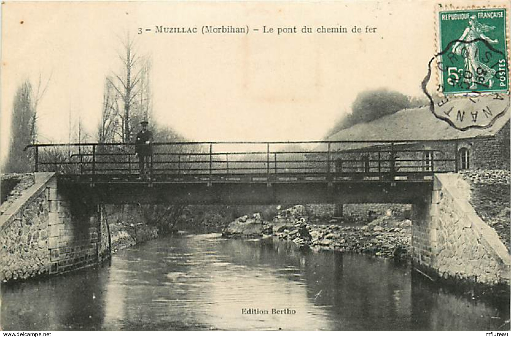 56* MUZILLAC  Pont Chemin De Fer       MA105,0060 - Muzillac