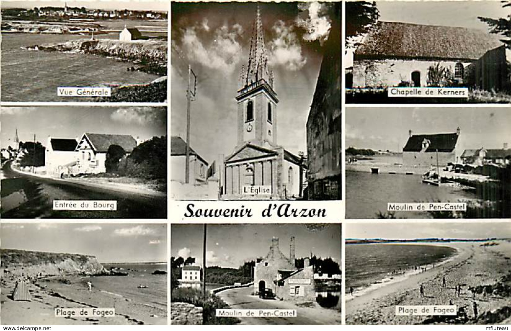 56* ARZON  Multivues  CPSM(9X14)      MA105,0009 - Arzon