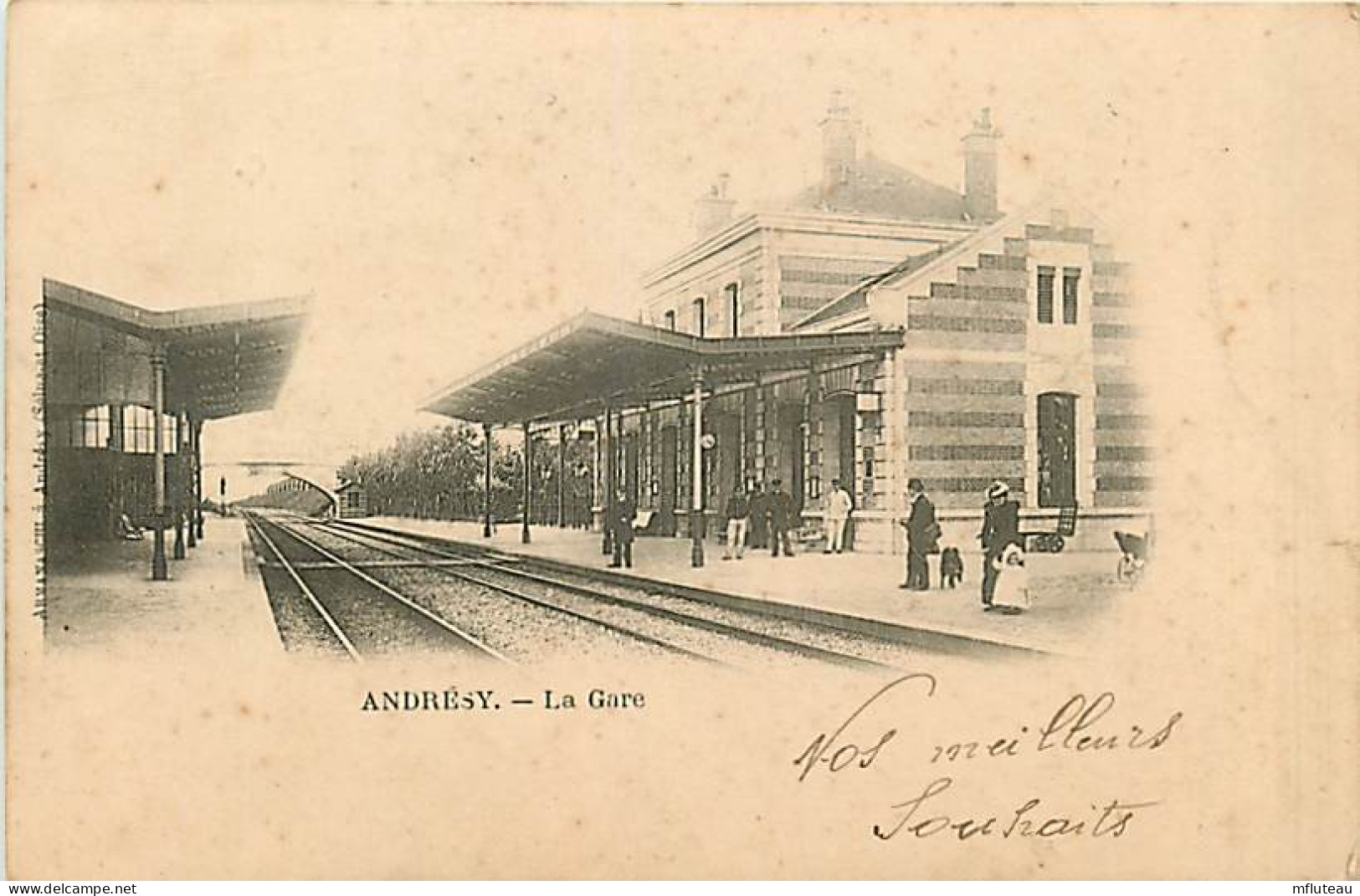 78* ANDRESY  La Gare   MA104,1225 - Andresy