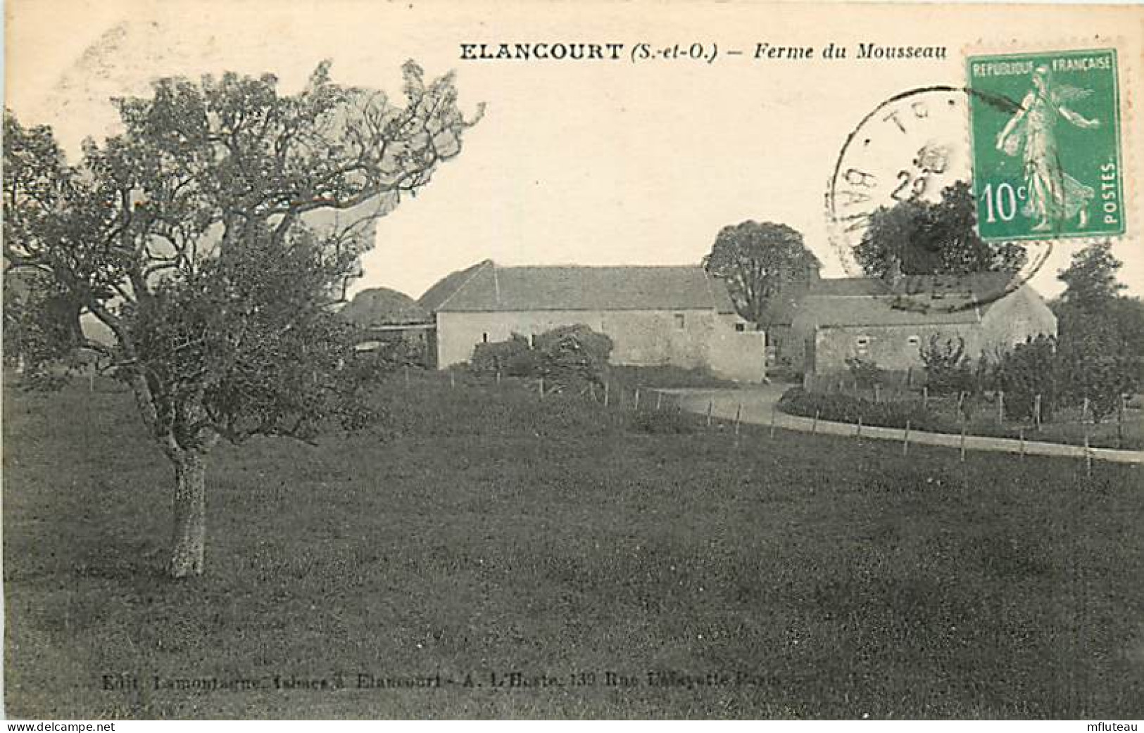 78* ELANCOURT Ferme Du Mousseau   MA104,1203 - Fermes