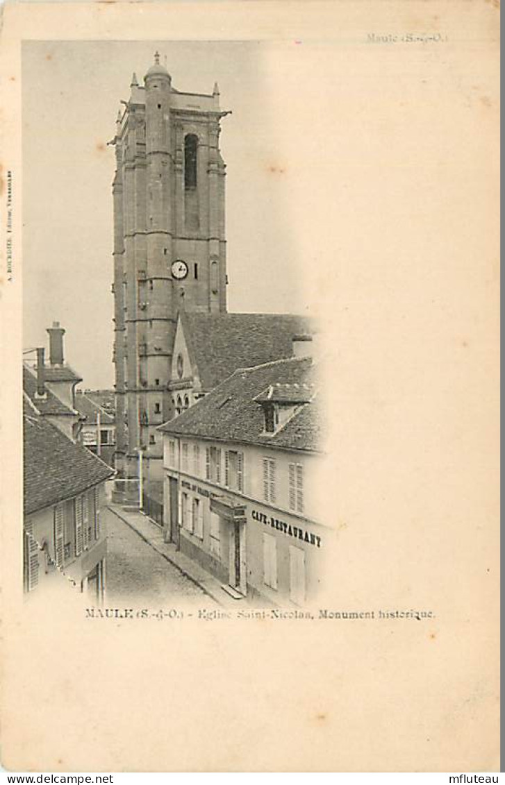 78* MAULE Eglise    MA104,1177 - Maule