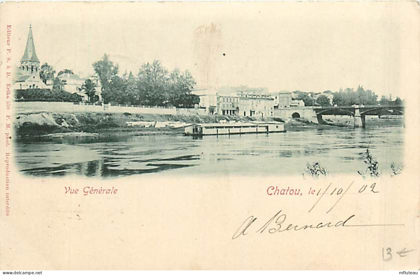 78* CHATOU  La Seine   MA104,1173 - Chatou