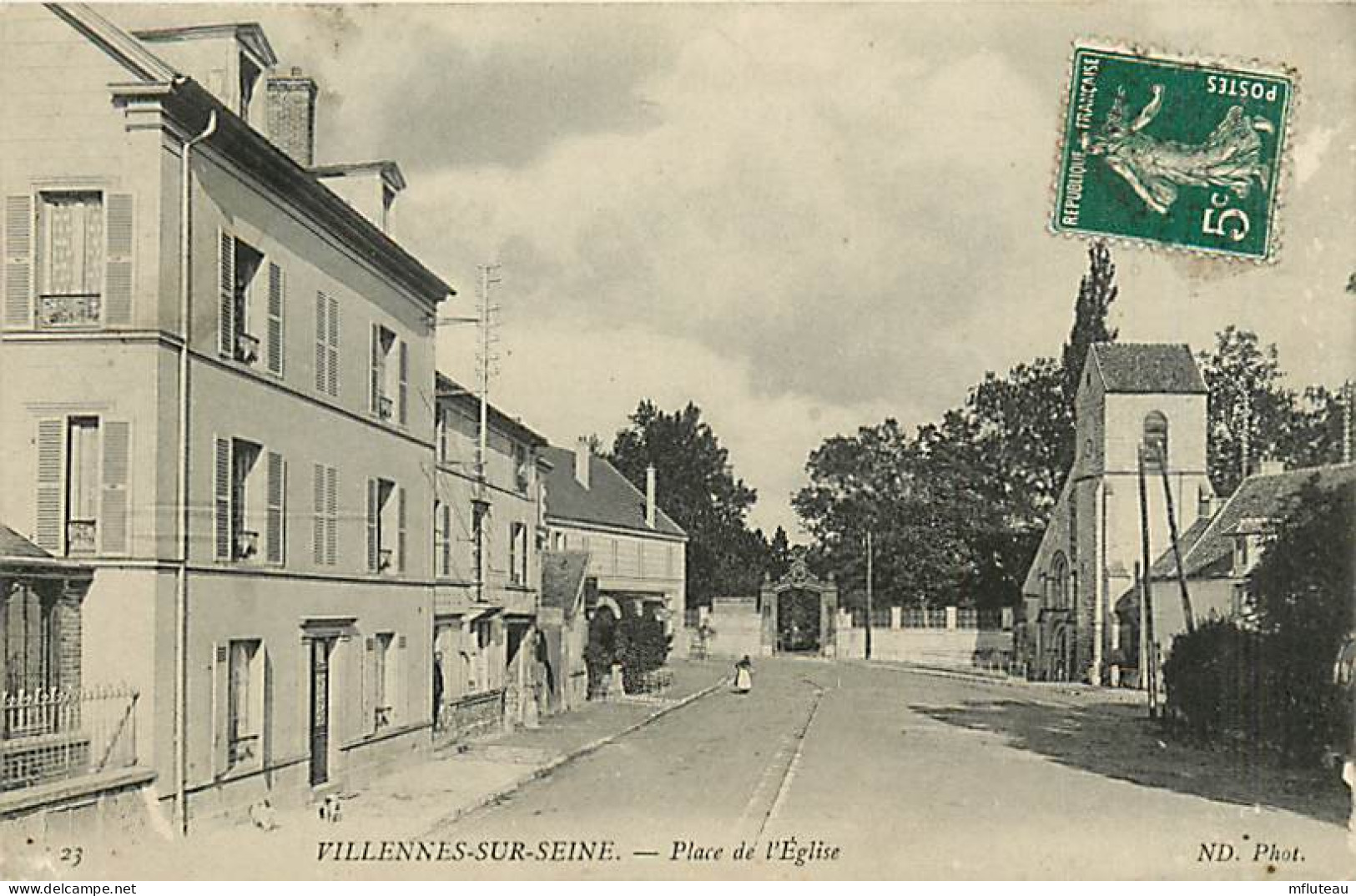 78* VILLENNES  SUR SEINE  Place Eglise     MA104,0991 - Villennes-sur-Seine