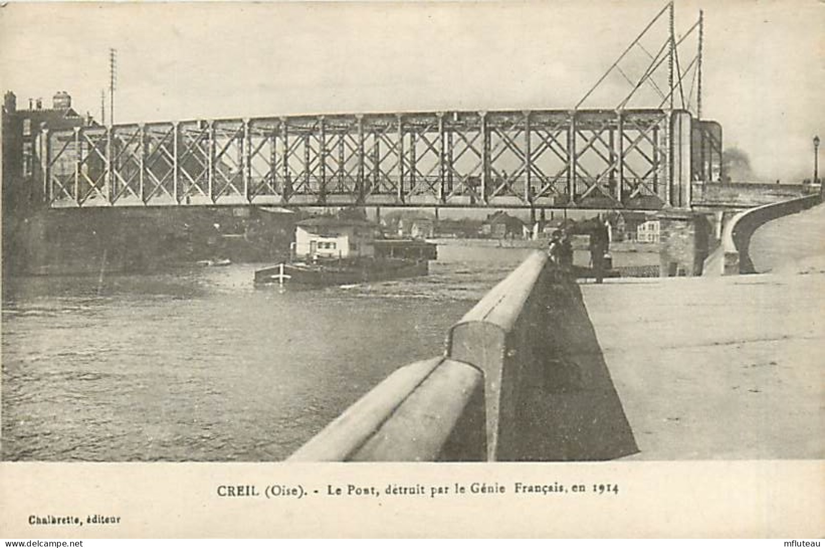 60* CREIL  Pont    MA105,0738 - Creil