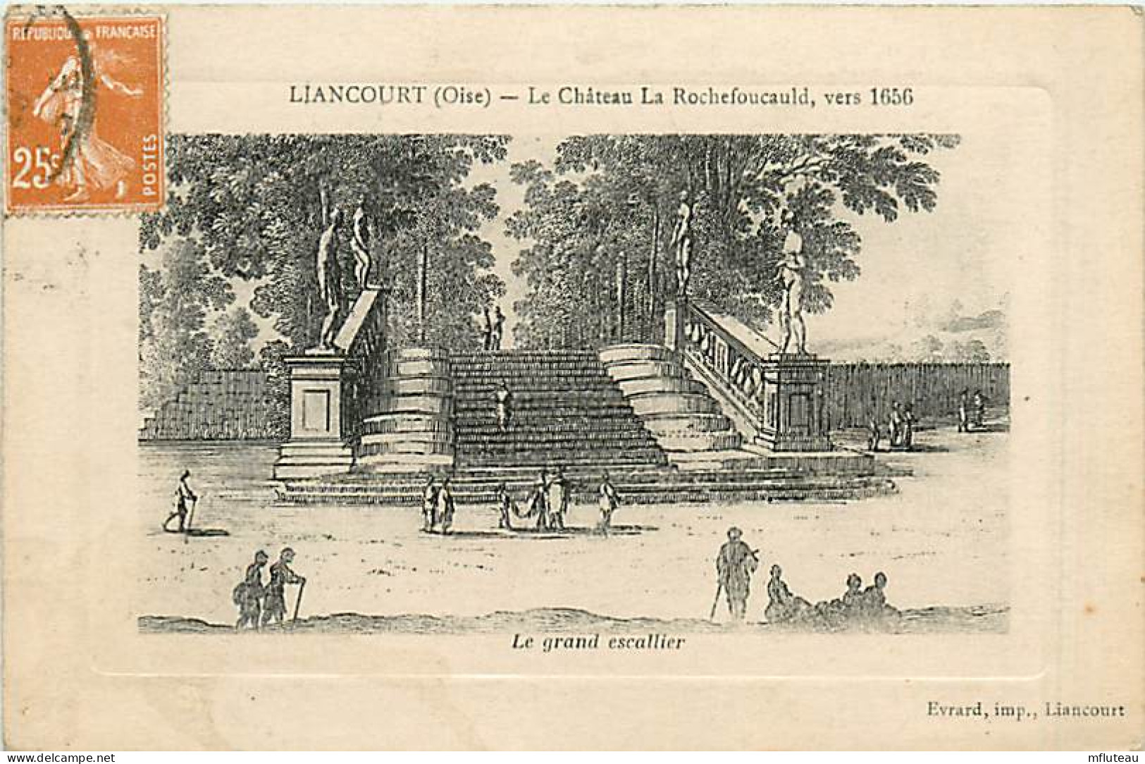 60* LIANCOURT Château Larochefoucauld       MA105,0665 - Liancourt