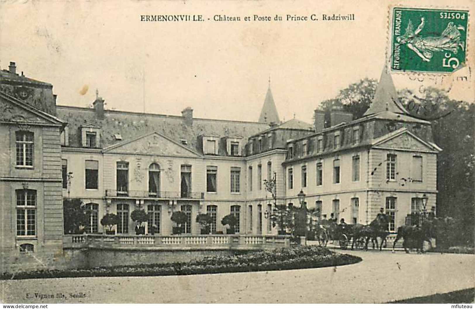 60* ERMENONVILLE  Château     MA105,0565 - Ermenonville